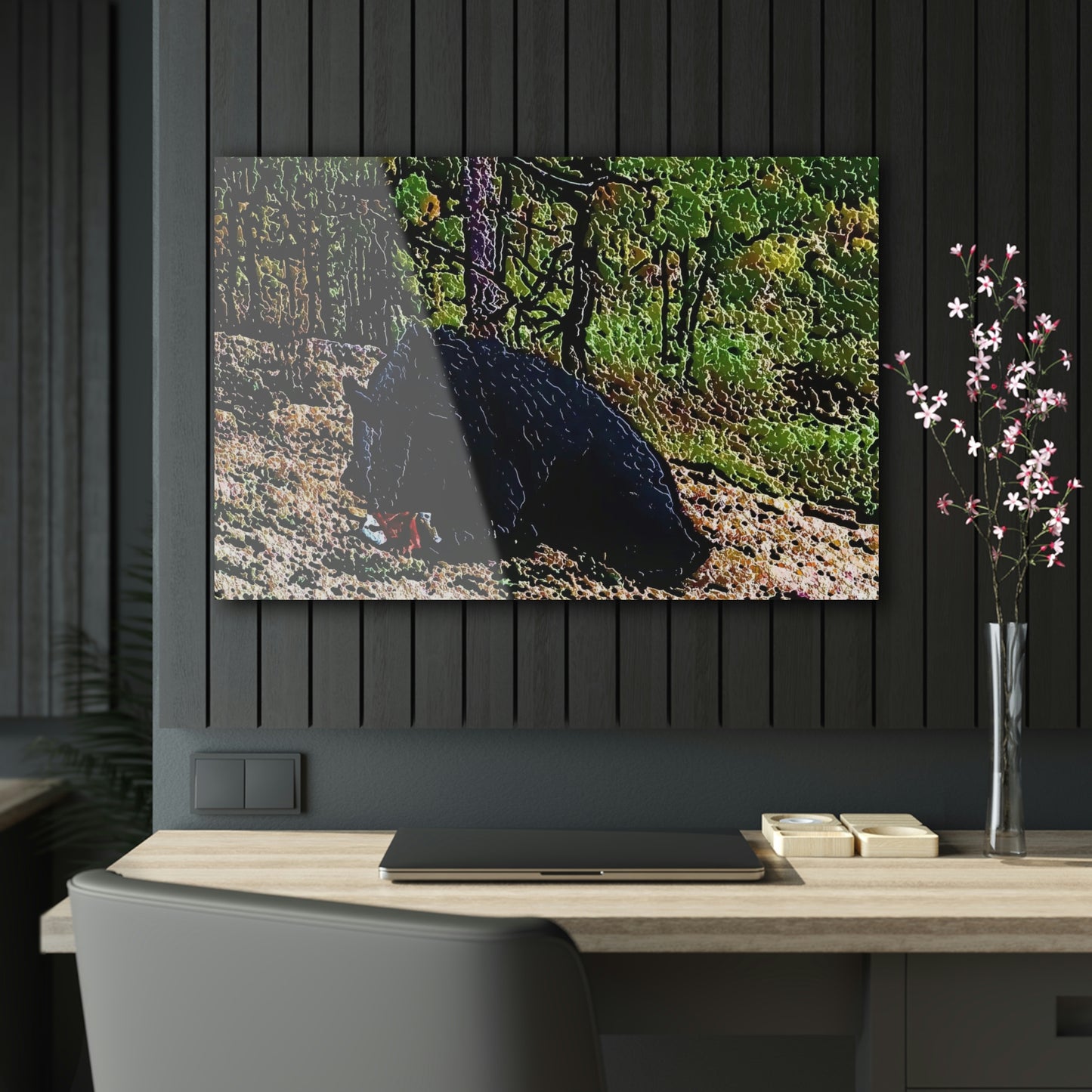 Acrylic Prints ... RCY: "Rhett Creek Yogi ... '500 Lbs Of Autumn Season Hunger' ..."  ... September 2022 ... Central Idaho ... Original Works ...