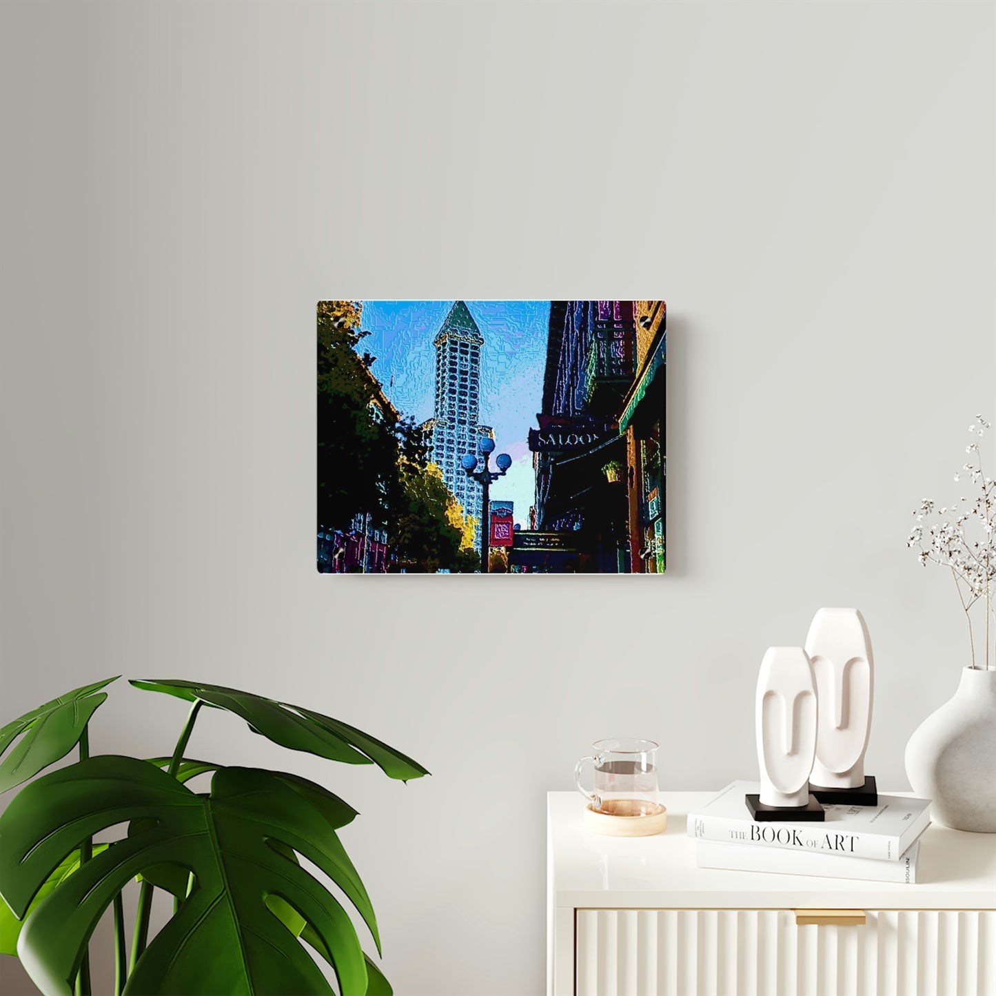 Acrylic Wall Art Panels ...  Pioneer Square & Smith Tower ... 'That World Famous View' ... Colleague Supplied Photo ... Original Works ...
