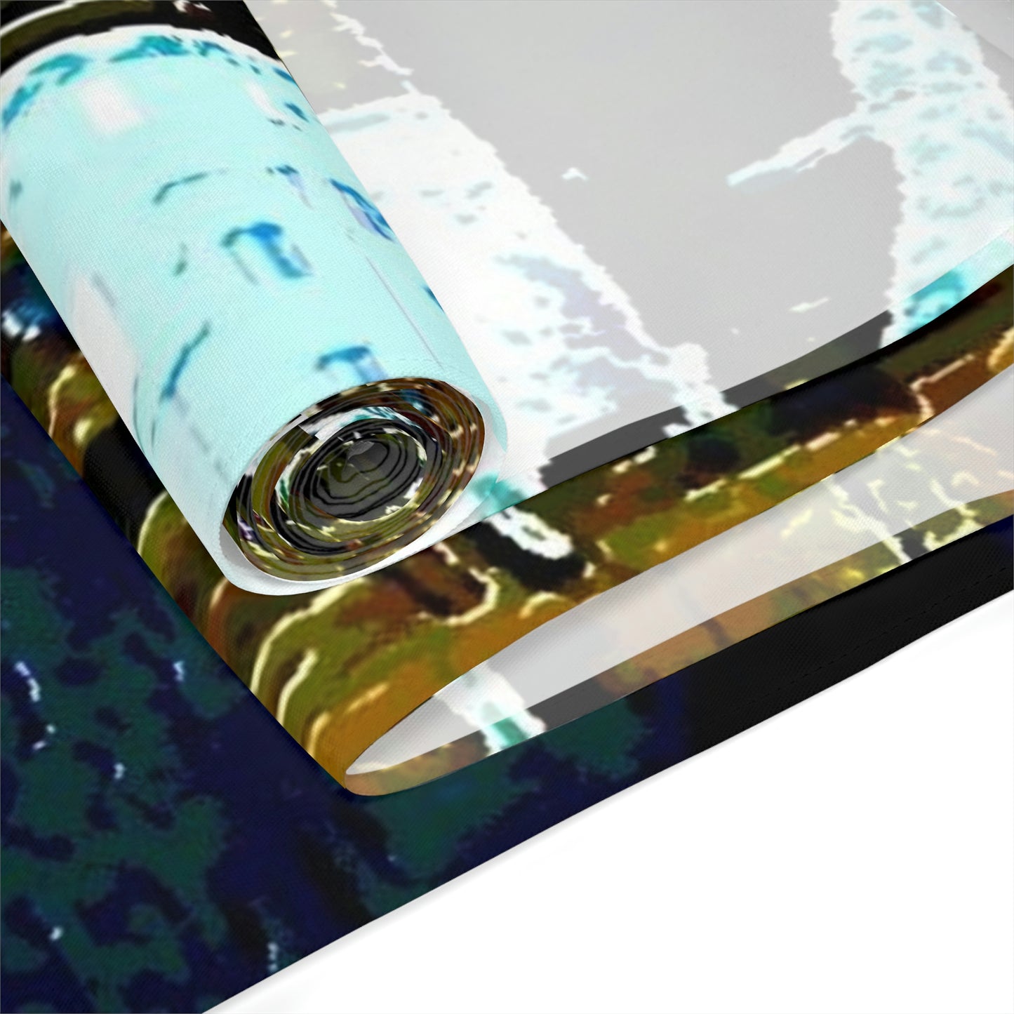 Table Runner ...  Walikng The Streets & Alleys ... 'Strolling The Canals ... '  ... Original Works  ...