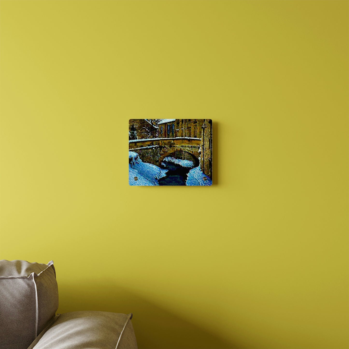 Acrylic Wall Art Panels ... Walikng The Streets & Alleys ... 'Strolling The Canals ... '  ... Original Works  ...