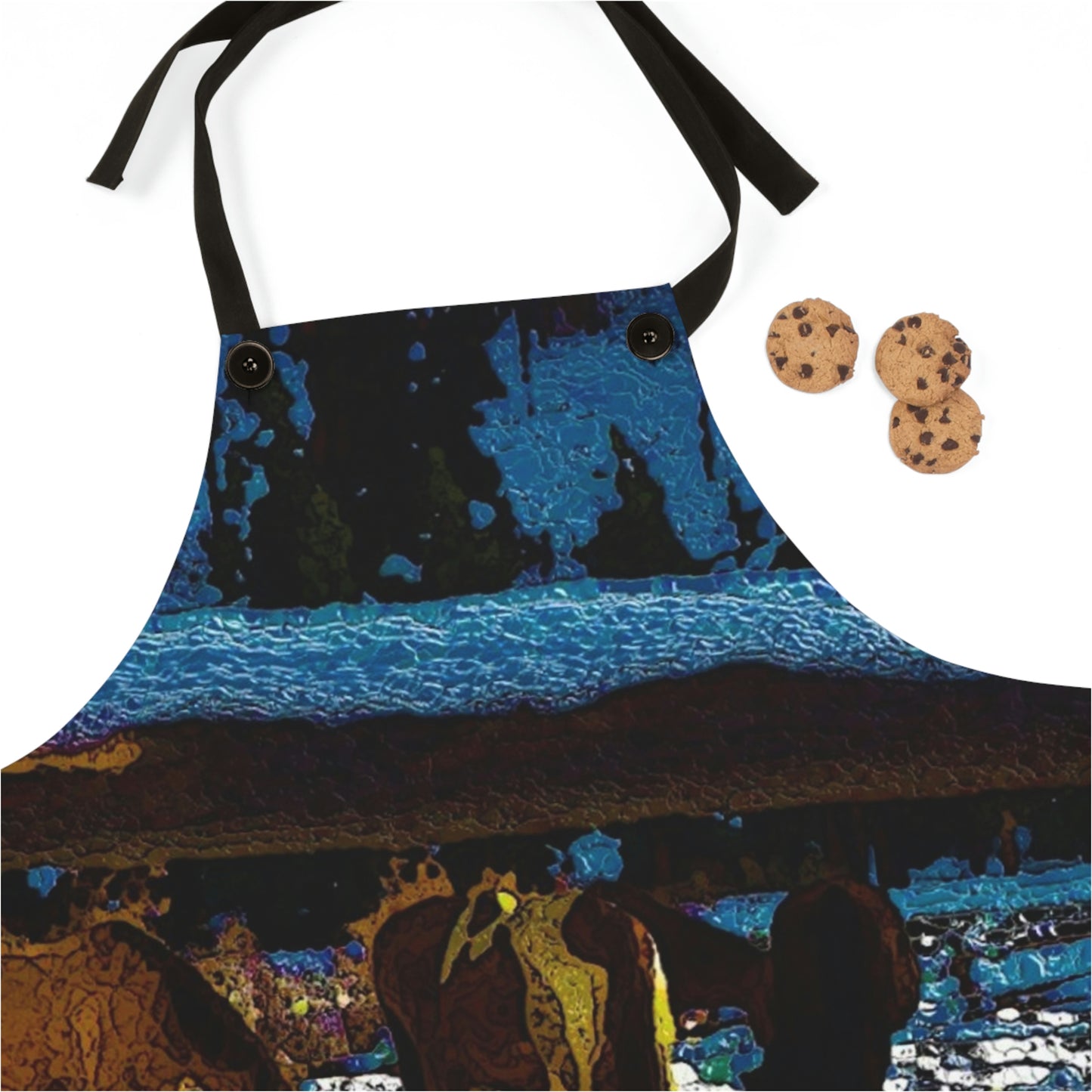 Apron ...  A Horse ... A Saddle ...  Foraging Through The Snow ...  An_Asses 'Cry' ... Central Idaho, November 2022 ...  Original Works ..