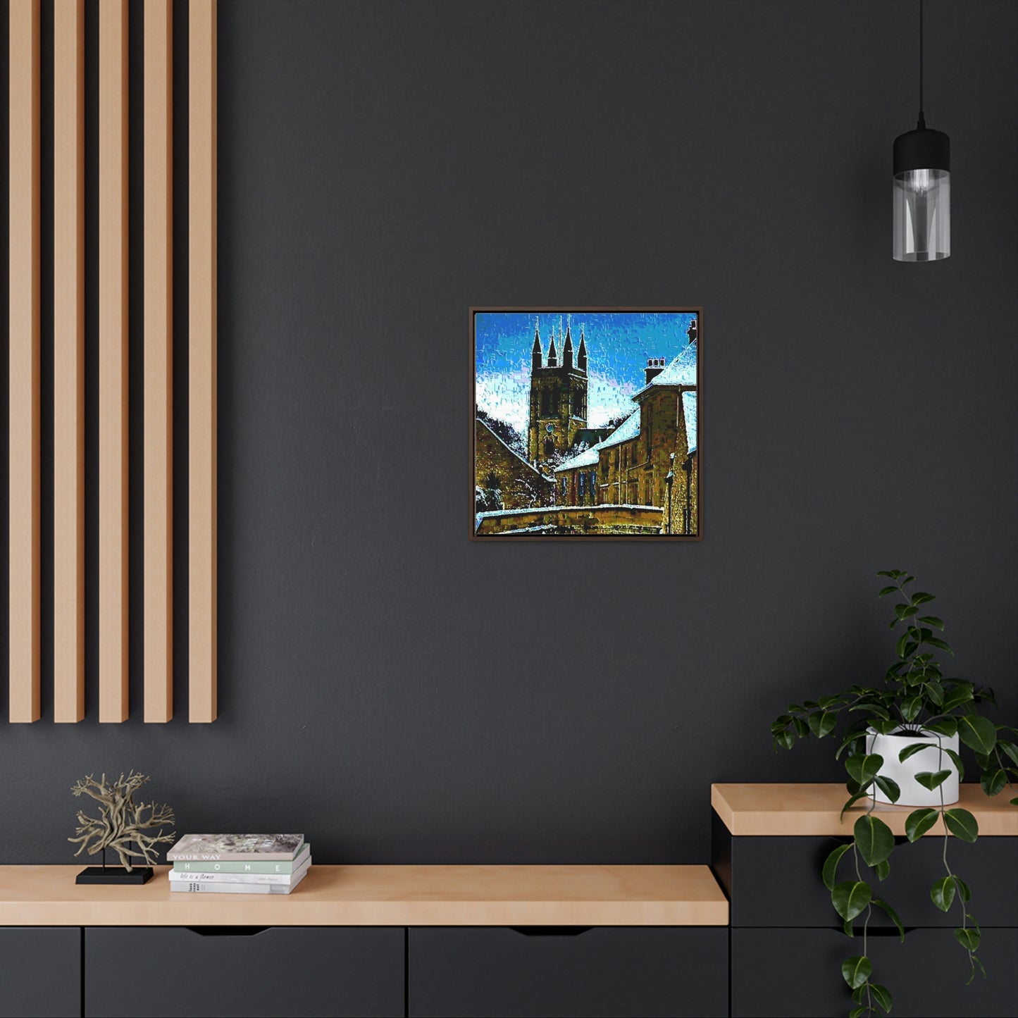 Gallery Canvas Wraps, Square Frame ... Walikng The Streets & Alleys ... 'Strolling The Canals ... '  ... Original Works  ...