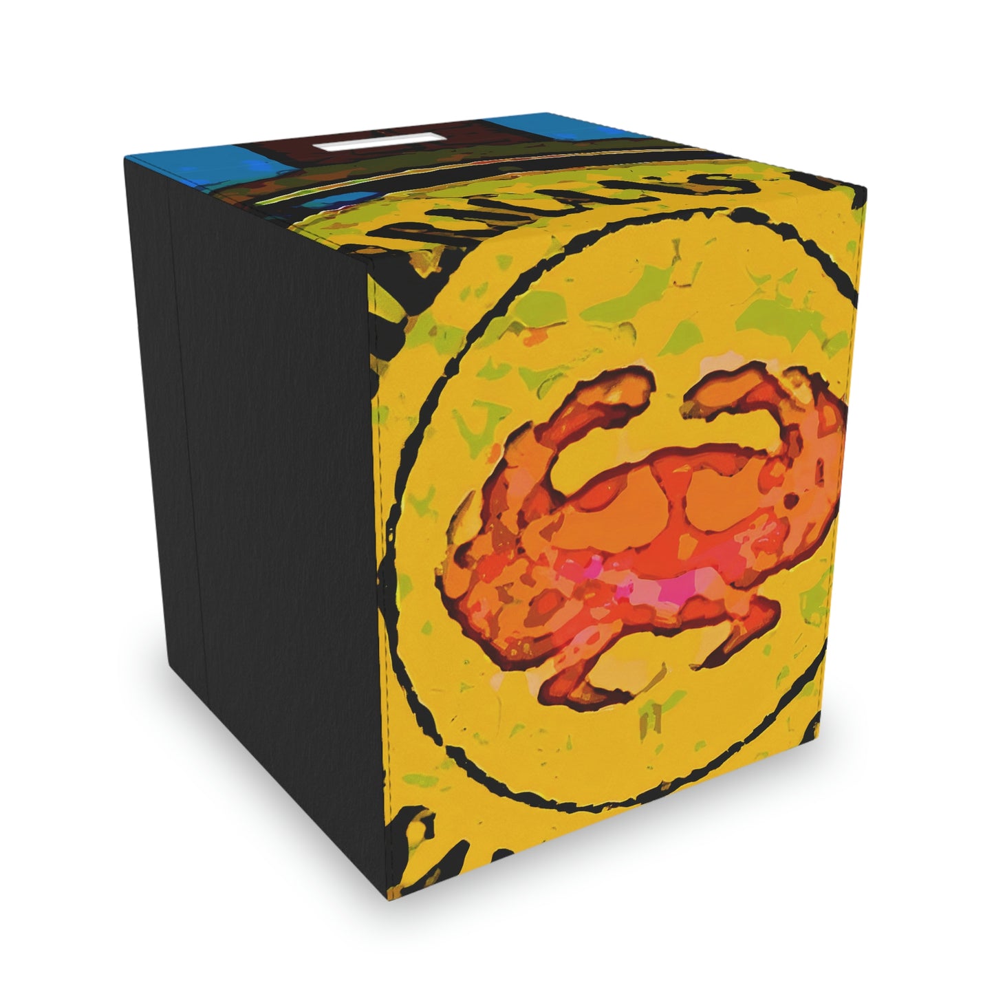 Felt Storage Box ... "No.9 Fishermen's Grotto - Fishermen's Wharf, SF, California" ... Family Archives: 1970's ... Original Works ...