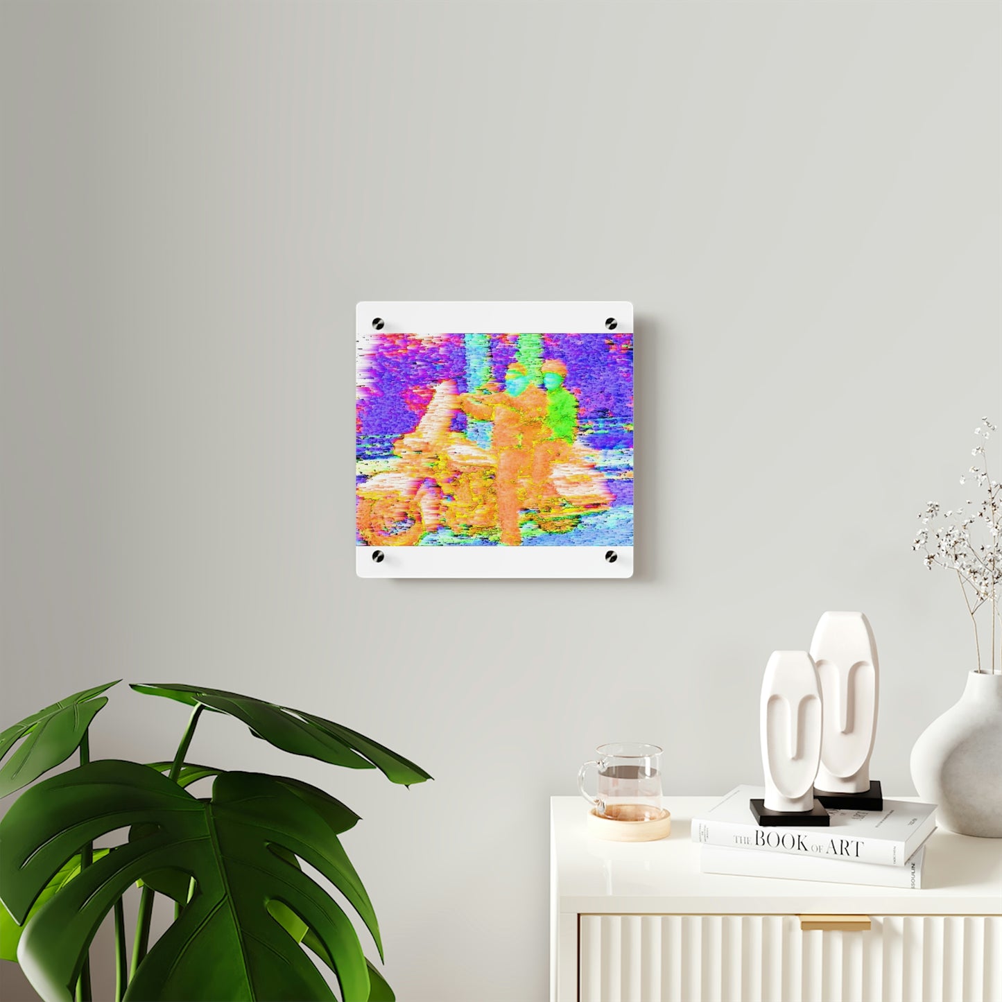 Acrylic Wall Art Panels ... "Hang On Babe ... Fuel Level's Low ... 'Gotta Hit The Juice For A Bit ... Expect 150mph For-A-Stretch'  " ... Original Works ...