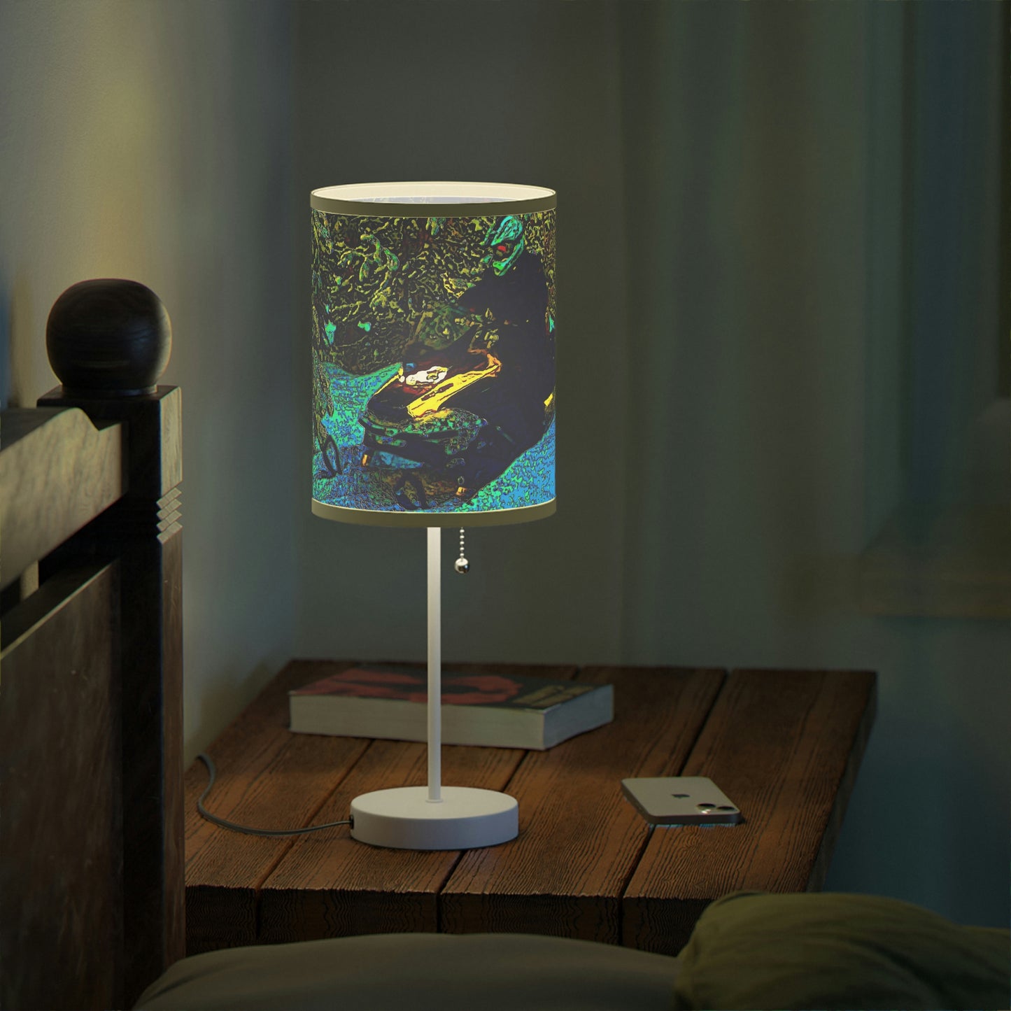 Lamp on a Stand, US|CA plug ... Yep ... "Another Day ... Riding Through The Wilderness ... " ... February 2023 ... Original Works ...