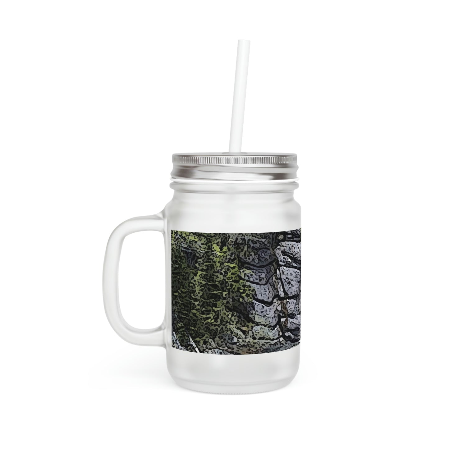 Mason Jar ..."I Am Innocent" ... Tricky-Dick Immortalized ... Nixon Rock: Along The River ... Central Idaho, Summer 2020 ... Original Works ...