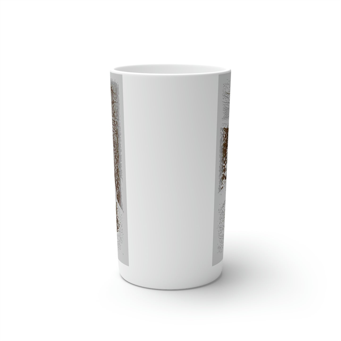 Conical Coffee Mugs (3oz, 8oz, 12oz) ... After An Intense Snow Storm ... 'Digging Out' ... A Vehicle & Cabin "In The Mountains" ... March 2023 ... Original Works ...