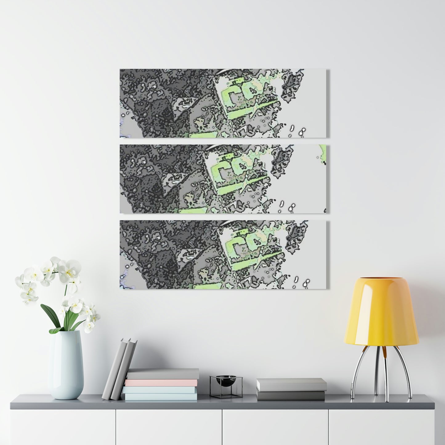 Acrylic Prints (Triptych) ...  Come Fly With The Professionals ... CIP-Airways ... 'Getting-Er-Done' ... Original Works ... December 2022 ...