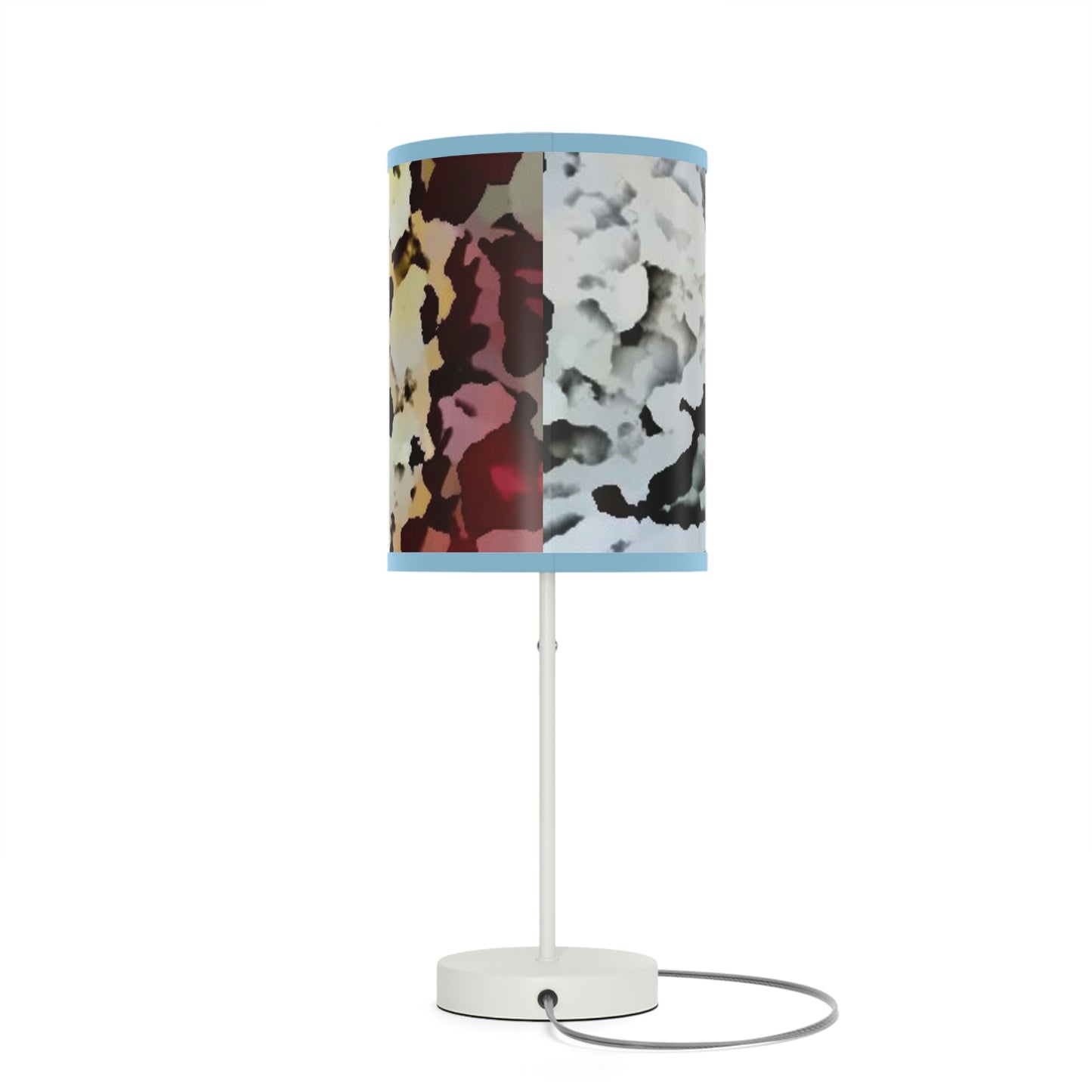 Lamp on a Stand, US|CA plug ... "A Friendly Flower" ... Pointsettia 'Pointing' ... Original Works ... (Supplied Photograph) ...