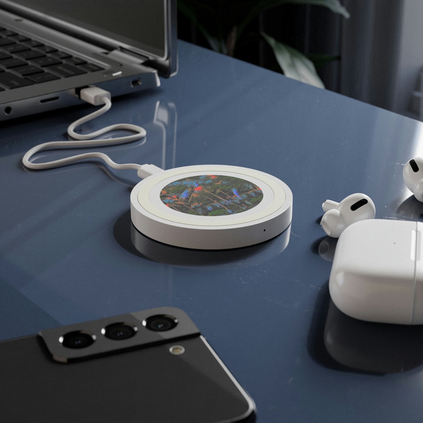 Quake Wireless Charging Pad ... "The Royal Hawai'ian: Waikiki Beach_Beach" ... Honolulu, HI ... October 2014 (Halloween) ... Original Works ...