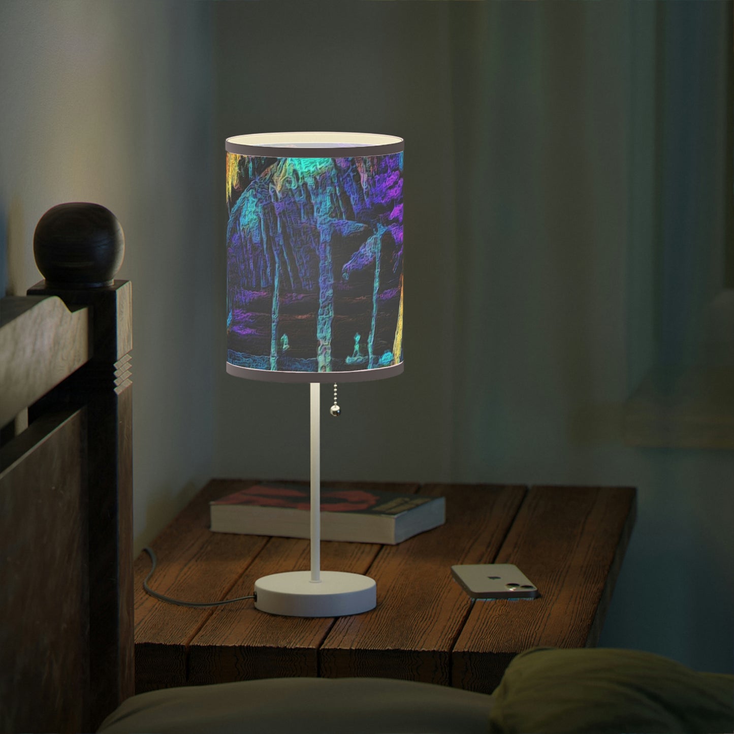 Lamp on a Stand, US|CA plug ... "The Royal Hawai'ian: Waikiki Beach_Beach" ... Honolulu, HI ... Ocotber 2014 (Halloween) ... Original Works ...