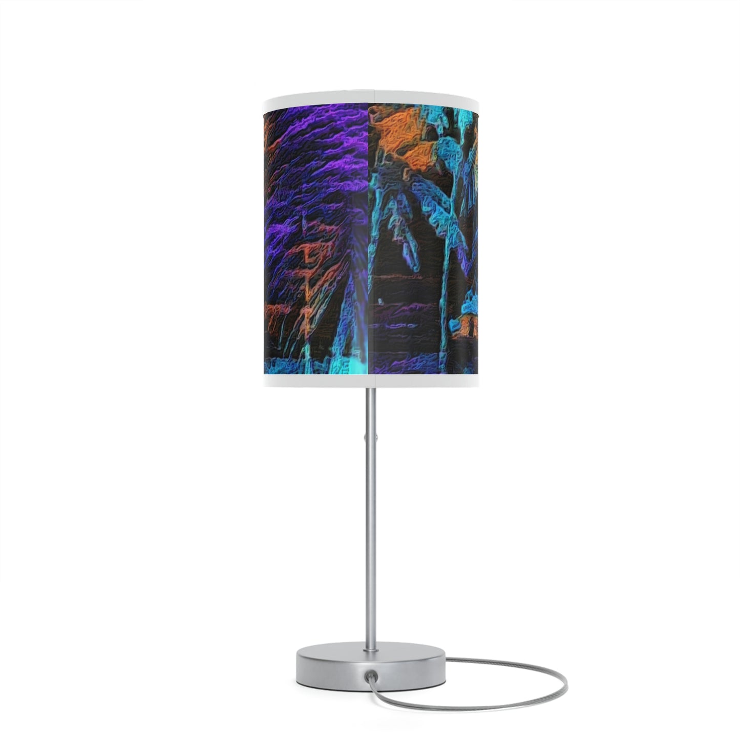 Lamp on a Stand, US|CA plug ... "The Royal Hawai'ian: Waikiki Beach_Beach" ... Honolulu, HI ... Ocotber 2014 (Halloween) ... Original Works ...
