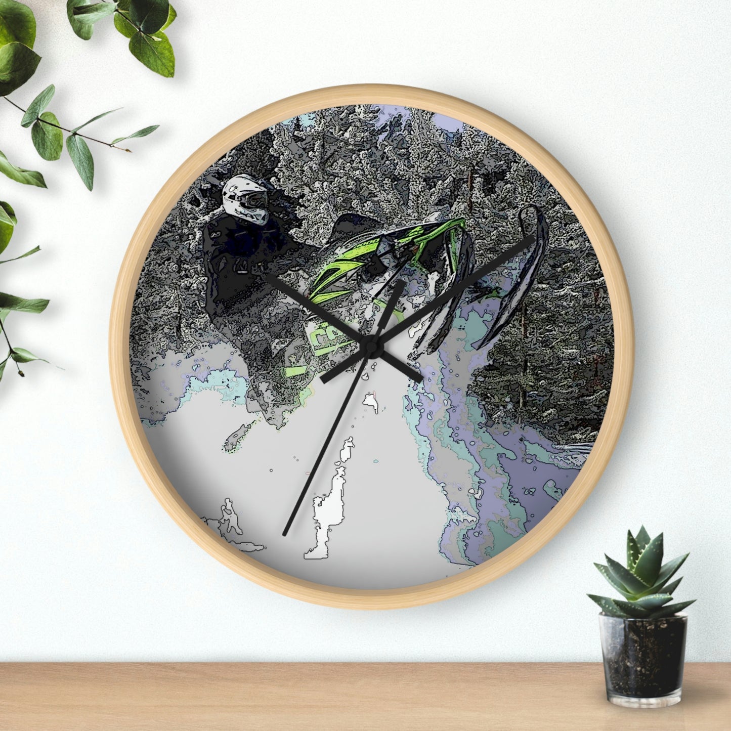 Wall clock ...  Come Fly With The Professionals ... CIP-Airways ... 'Getting-Er-Done' ... Original Works ... December 2022 ...