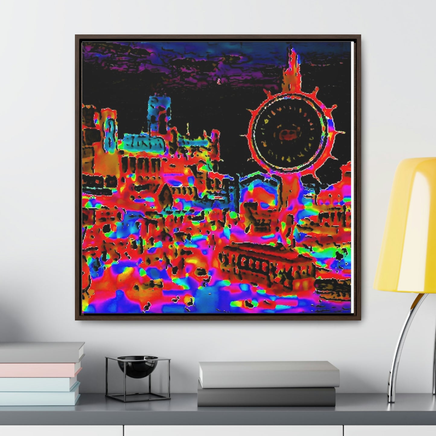 Gallery Canvas Wraps, Square Frame ... "No.9 Fishermen's Grotto - Fishermen's Wharf, SF, California" ... Family Archives: 1970's ... Original Works ...