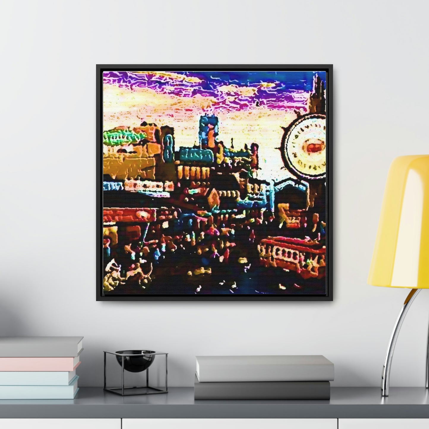 Gallery Canvas Wraps, Square Frame ... "No.9 Fishermen's Grotto - Fishermen's Wharf, SF, California" ... Family Archives: 1970's ... Original Works ...