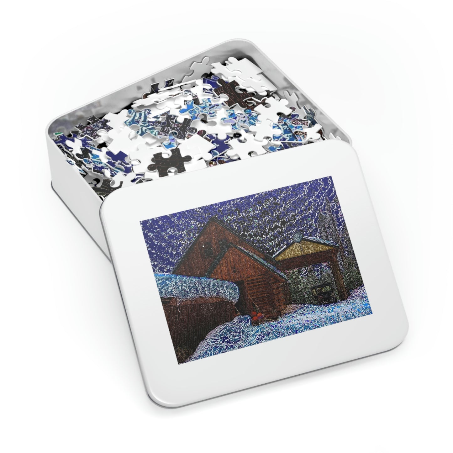 Jigsaw Puzzle (30, 110, 252, 500,1000-Piece) ... Piece-By-Piece ... "Count The Hours & Enjoy The Colors..!" ... Original Works: Phots' Photo: Les Objets D'Art ...
