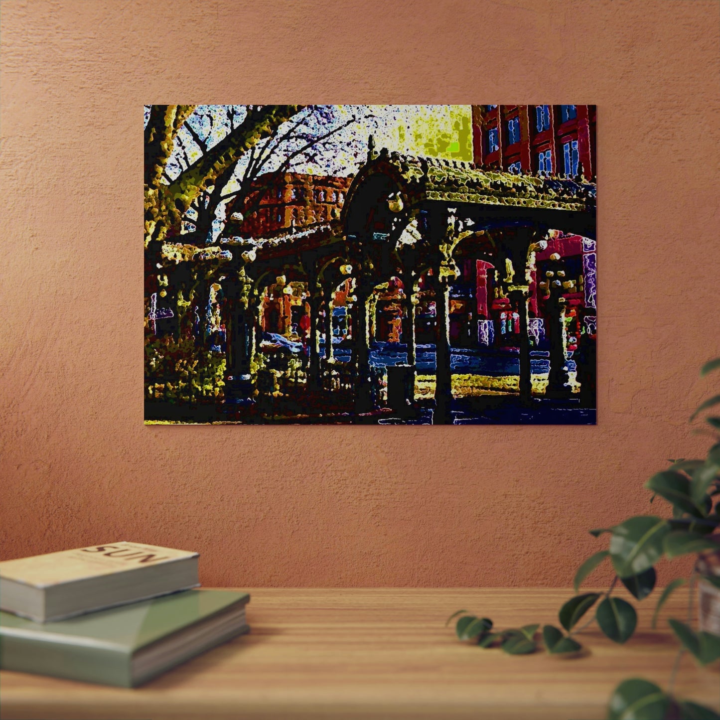 Aluminum Composite Panels ... Pioneer Square, Seattle, Washington: Gazebo, ..."Waiting For The Bus_2" ... Family Archives ... 2010 ... Original Works ...