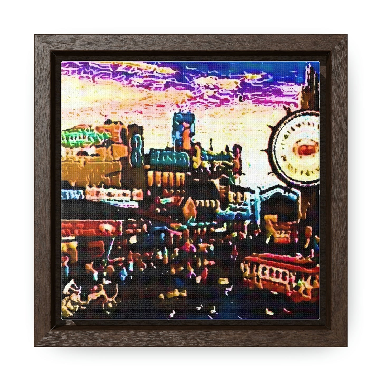 Gallery Canvas Wraps, Square Frame ... "No.9 Fishermen's Grotto - Fishermen's Wharf, SF, California" ... Family Archives: 1970's ... Original Works ...