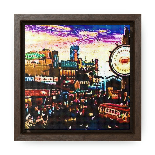 Gallery Canvas Wraps, Square Frame ... "No.9 Fishermen's Grotto - Fishermen's Wharf, SF, California" ... Family Archives: 1970's ... Original Works ...