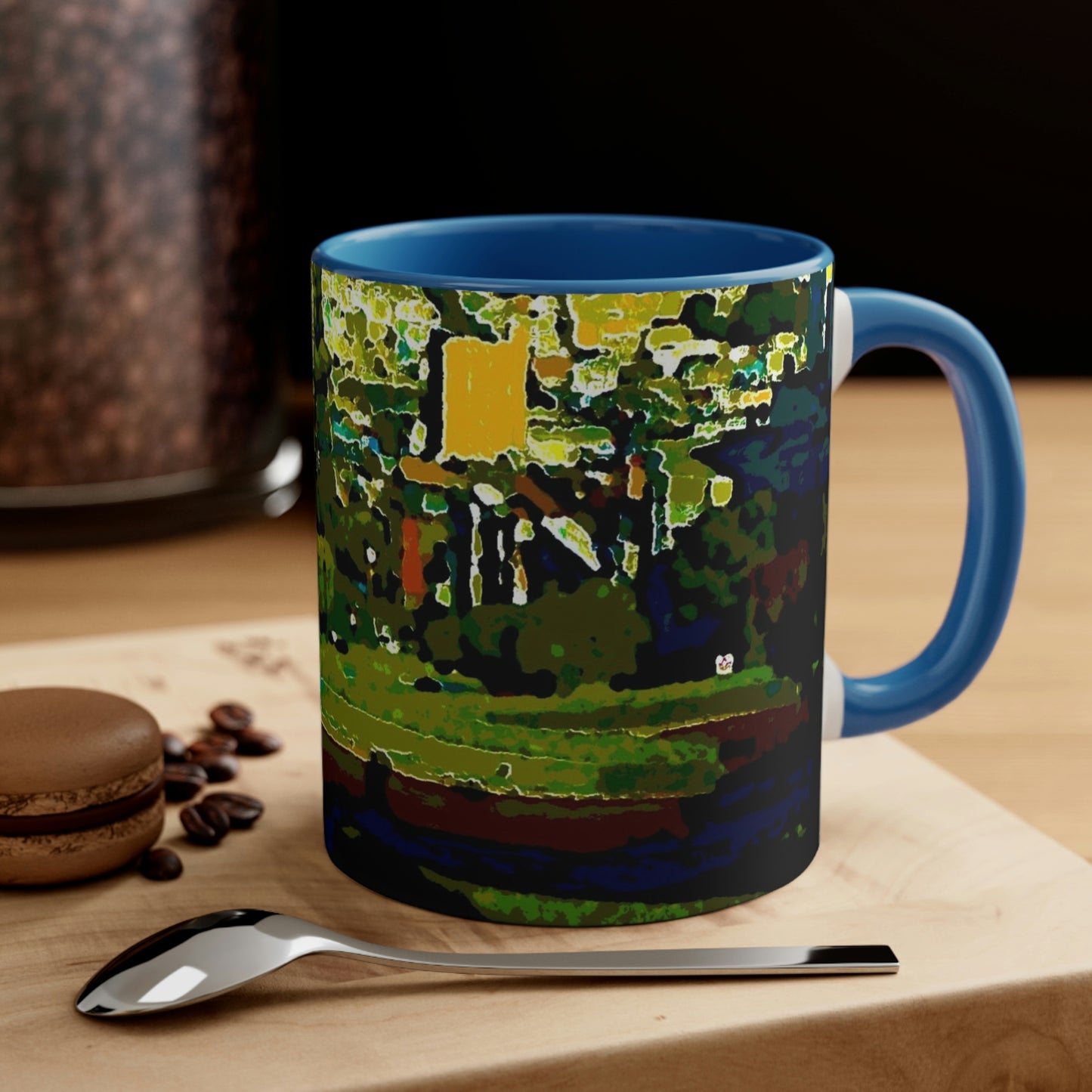 Accent Coffee Mug, 11oz ...  "Lombard Street San Francisco, CA, USA" ... Family Archives 1970's ... Original Works ...