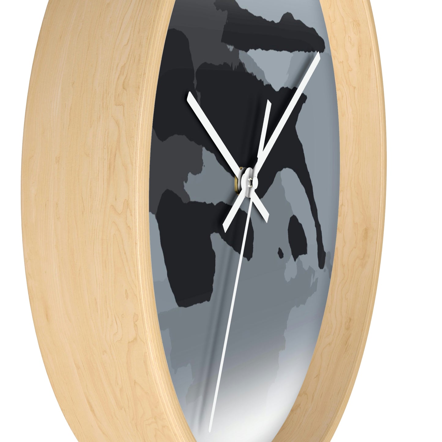 Wall clock ...  'Right Next To Us ... Whale Watch Salish Sea' ... Summer 2012 ... Friday Harbor, San Juan Island, WA ...