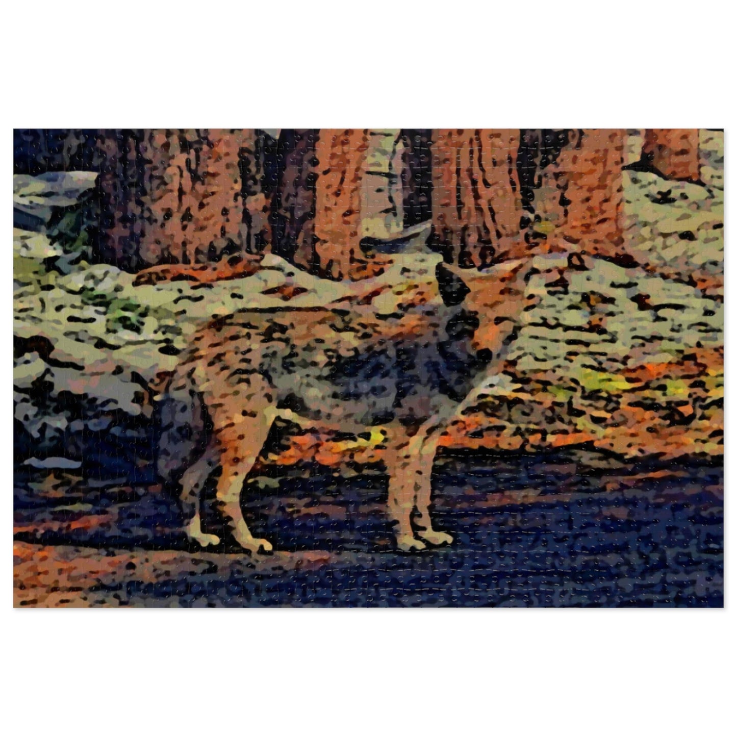 Jigsaw Puzzle (30, 110, 252, 500,1000-Piece) ... Coyote ... "Yosemite Valley: Circa May23 ... KPH Base Photo" ... Original Works ...