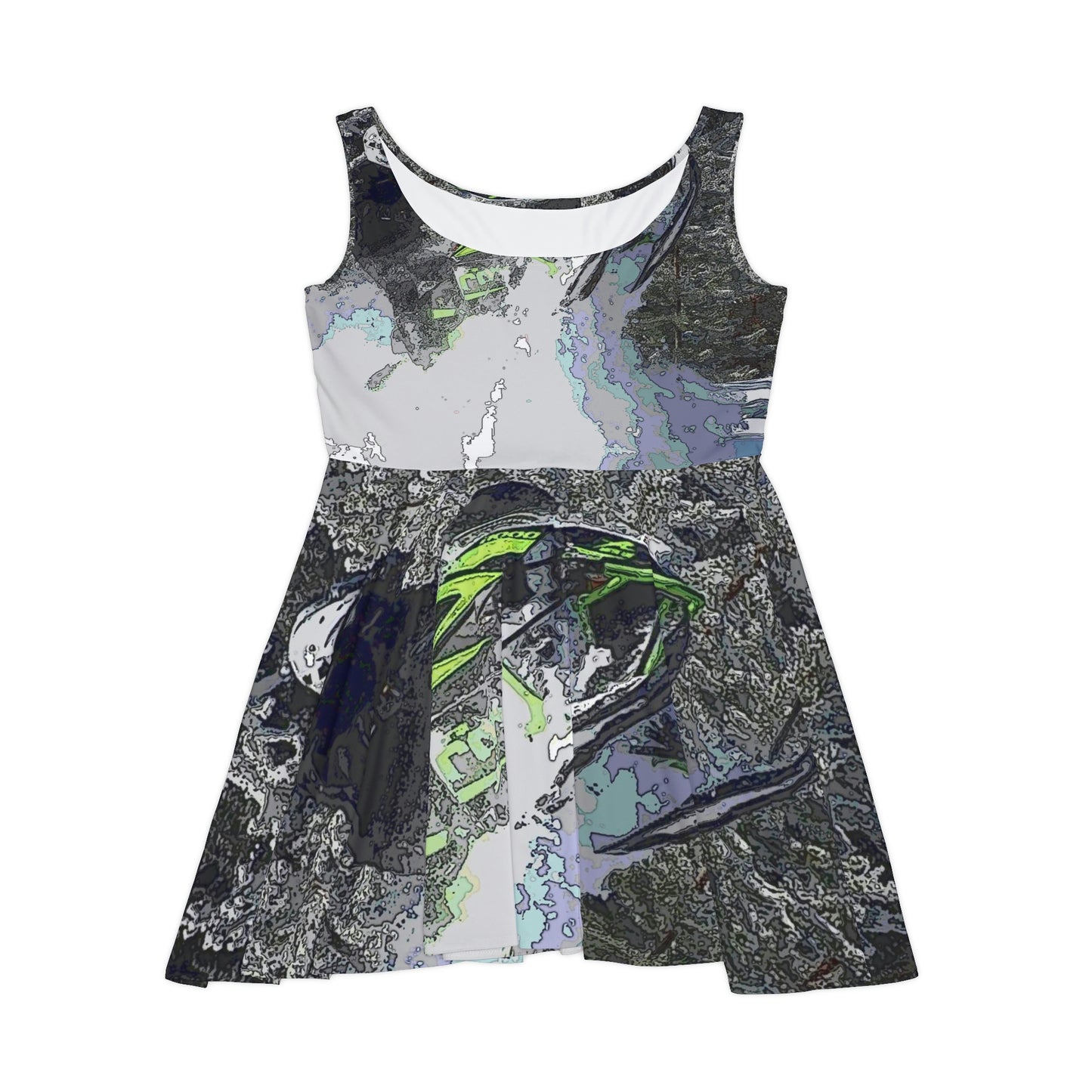 Women's Skater Dress ... Come Fly With The Professionals ... CIP-Airways ... 'Getting-Er-Done' ... Original Works ... December 2022 ...