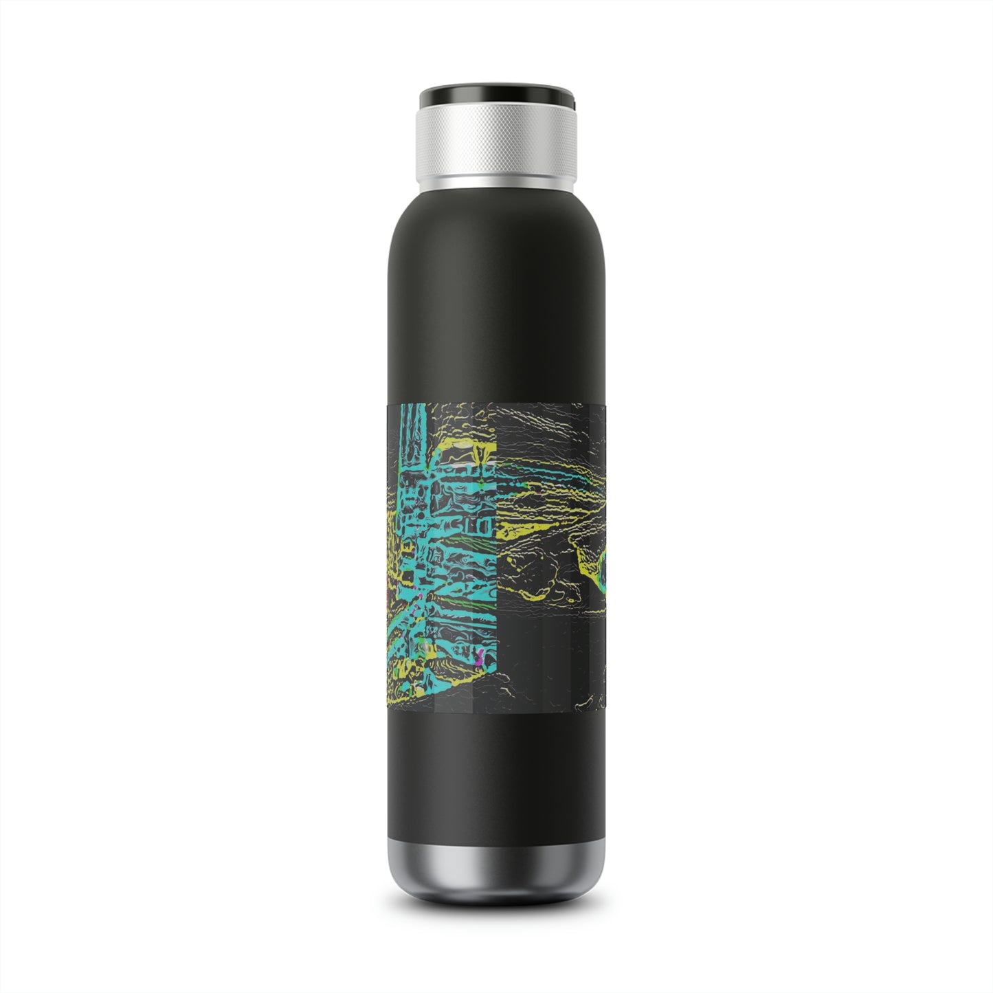 Soundwave Copper Vacuum Audio Bottle 22oz ... "Snow Vehicle In Snow Storm At-Rest" ... Circa 12Mar23 ... Central Idaho ... 18-Hours Rendering Time: Original Works ...