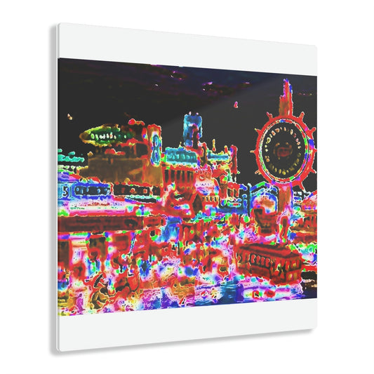 Acrylic Prints ... "No.9 Fishermen's Grotto - Fishermen's Wharf, SF, California" ... Family Archives: 1970's ... Original Works ...