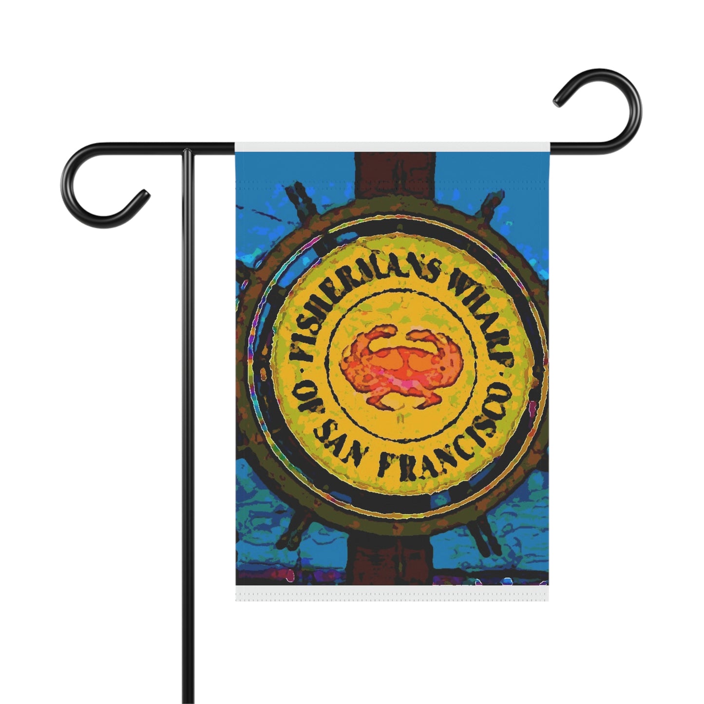 Garden & House Banner ...  "No.9 Fishermen's Grotto - Fishermen's Wharf, SF, California" ... Family Archives: 1970's ... Original Works ...