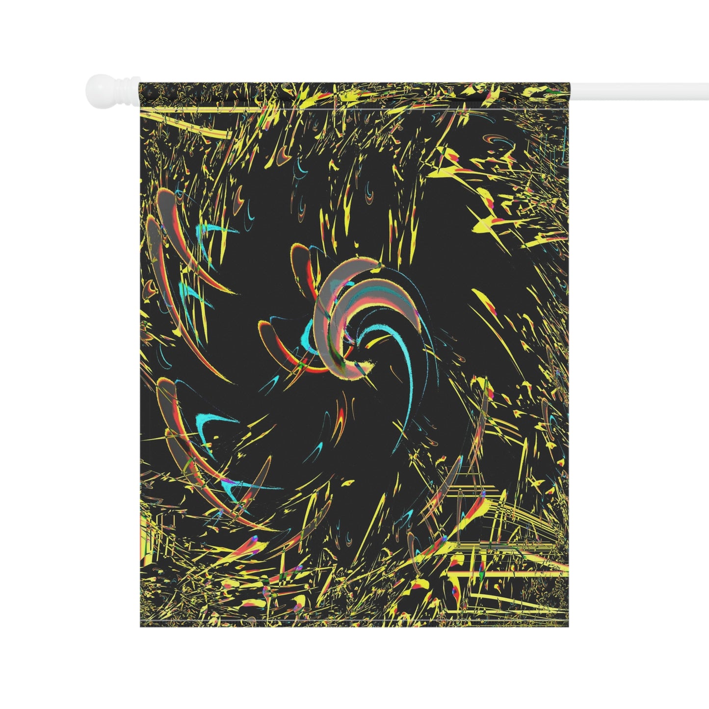 Garden & House Banner ..."Waning Moon" ... Central Idaho ... October 2022 ... Rendering Time: 22 Hours ... Original Works ...