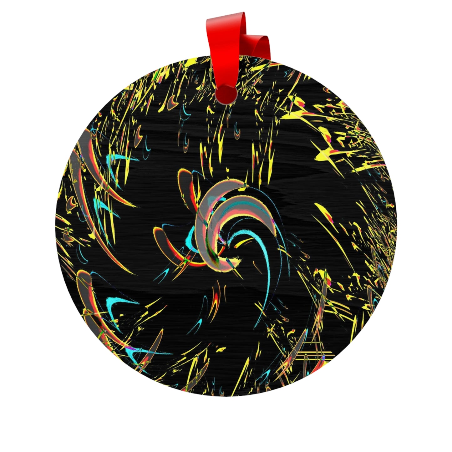 Plywood Ornaments (Round, Berlin) ... "Waning Moon" ... Central Idaho ... October 2022 ... Rendering Time: 22 Hours ... Original Works ...