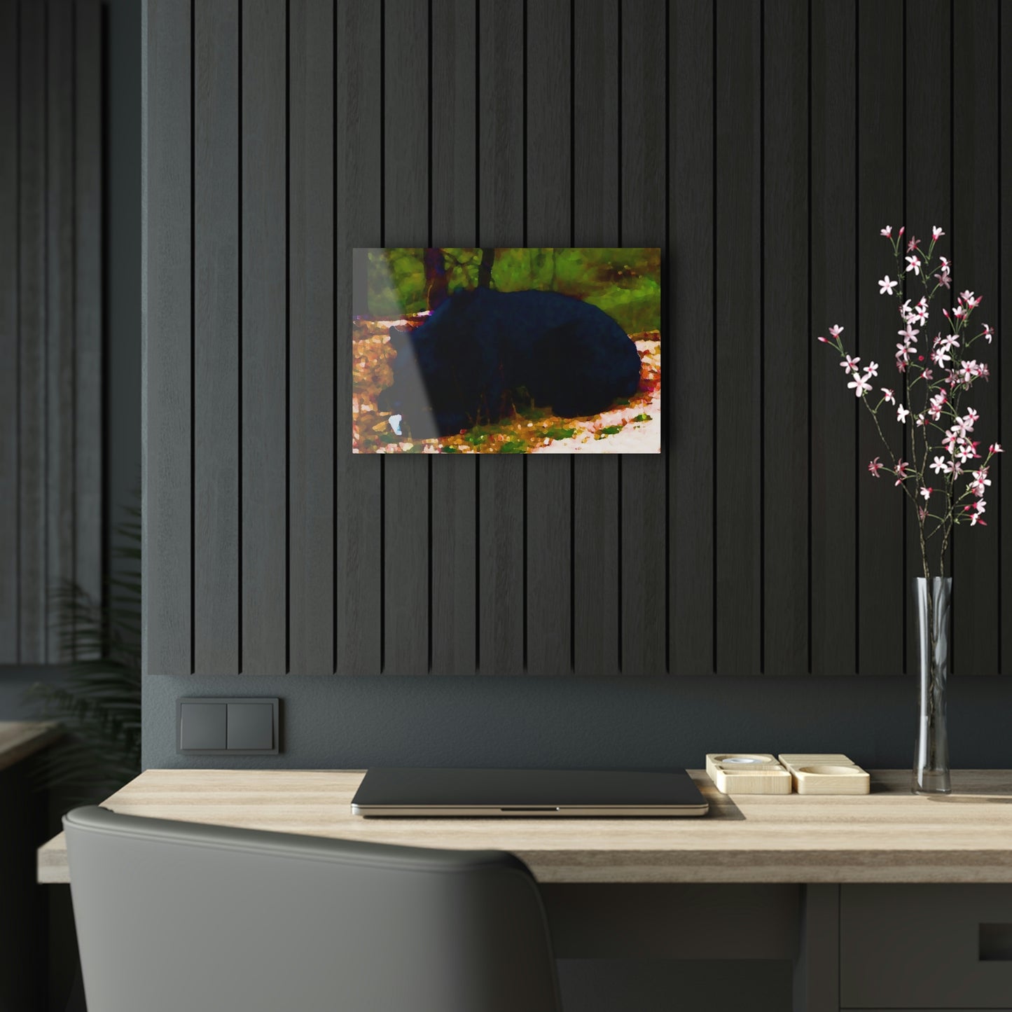 Acrylic Prints ... RCY: "Rhett Creek Yogi ... '500 Lbs Of Autumn Season Hunger' ..."  ... September 2022 ... Central Idaho ... Original Works ...