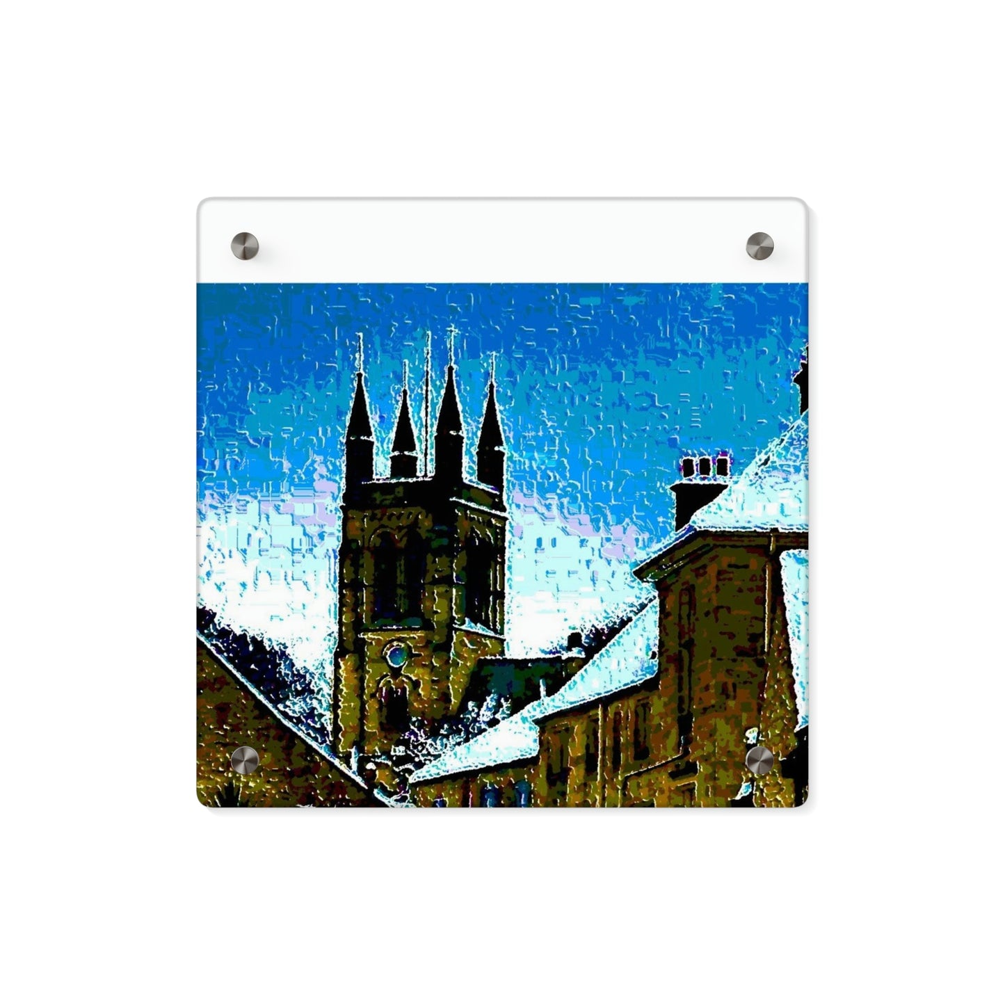 Acrylic Wall Art Panels ....  Walikng The Streets & Alleys ... 'Strolling The Canals ... '  ... Original Works  ...
