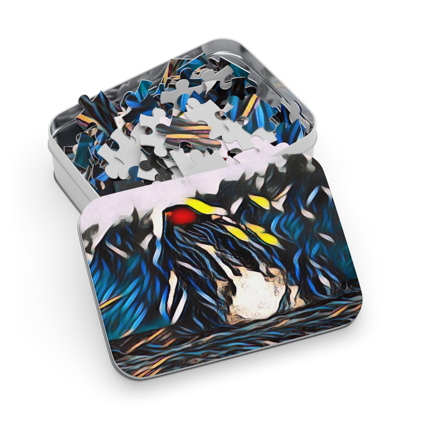 Jigsaw Puzzle (30, 110, 252, 500,1000-Piece) ... "Ken's Favourite Humpback Breach" ... Circa: 21st Century ... Maui, HI ... Original Works ...