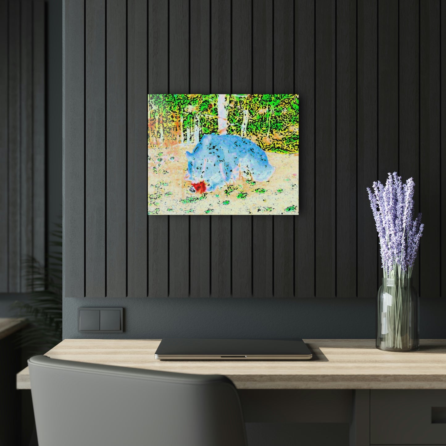 Acrylic Prints (French Cleat Hanging) ... RCY: "Rhett Creek Yogi ... '500 Lbs Of Autumn Season Hunger' ..."  ... September 2022 ... Central Idaho ... Original Works ...