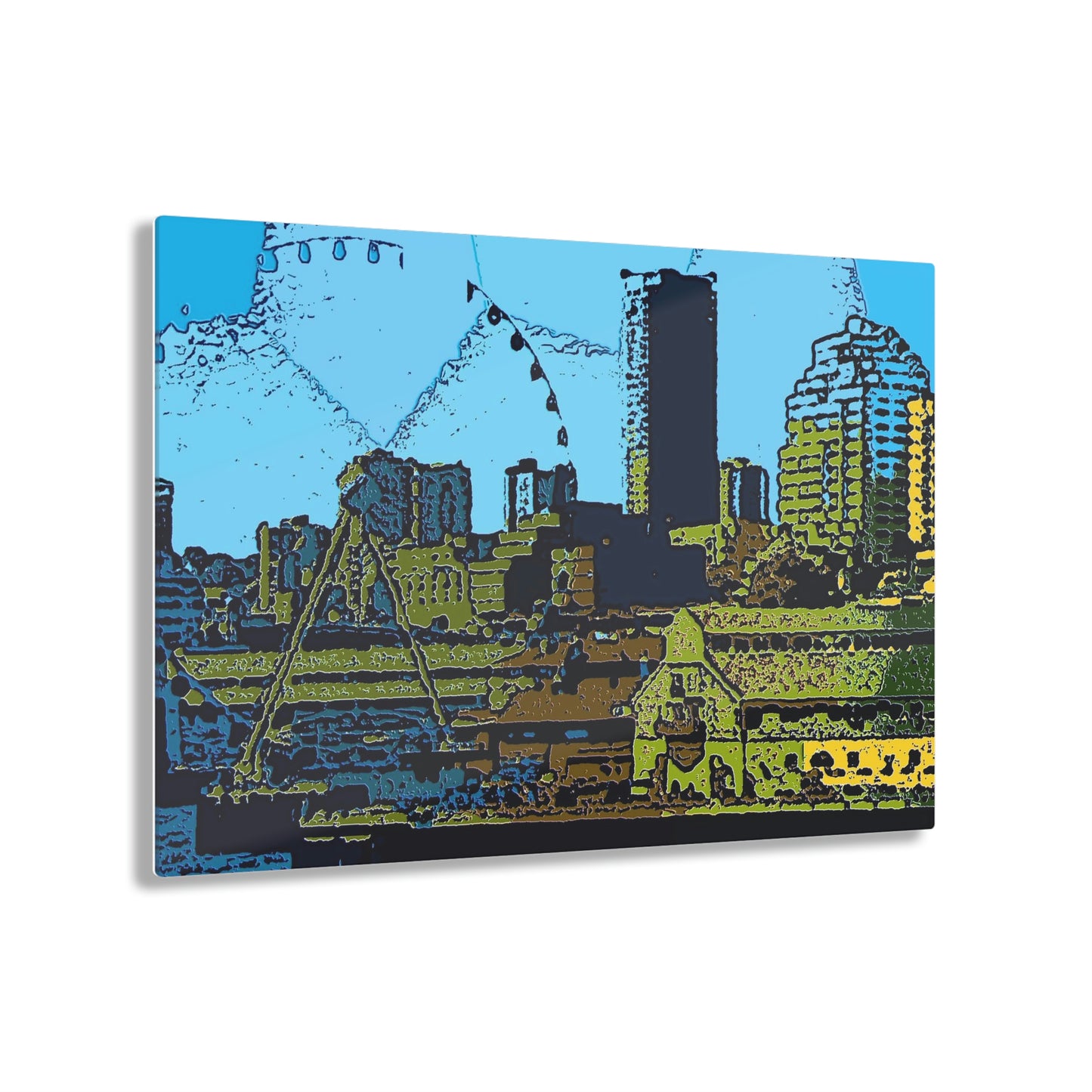 Acrylic Prints ... That Classic Wheel ... 'Seattle's Wheel' ... & An Old Classic Waterside Vendors ...  'Family Archives' ... Original Works ...