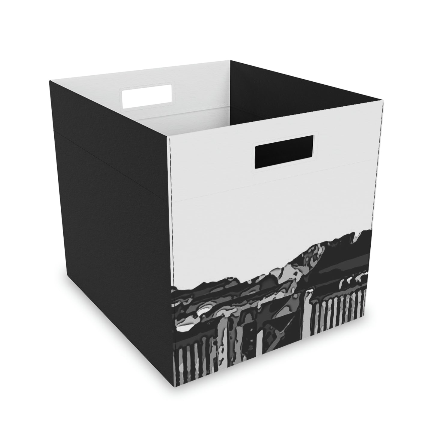 Felt Storage Box ... A Beautiful Lodge & Back-Country Outfitter In A Mountain Town ... 'Dixie, Idaho, November 2022' ... Original Works ...