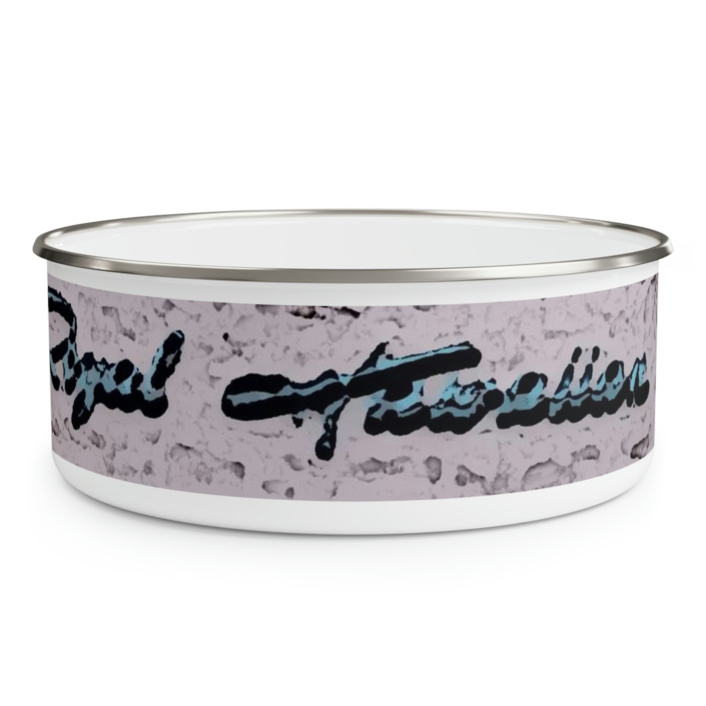 Enamel Bowl ...  "La Grande Entree" At: 'The Pink Palace' ... The Royal Hawai'ian ... Honolulu, HI ... '27Oct2014' ... Original Works ...