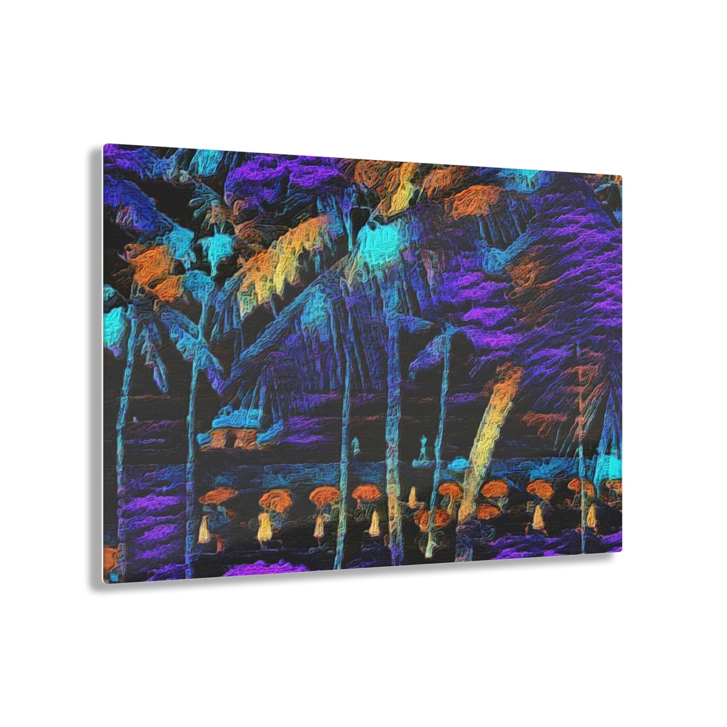Acrylic Prints ... "The Royal Hawai'ian: Waikiki Beach_Beach" ... Honolulu, HI ... Ocotber 2014 (Halloween) ... Original Works ...