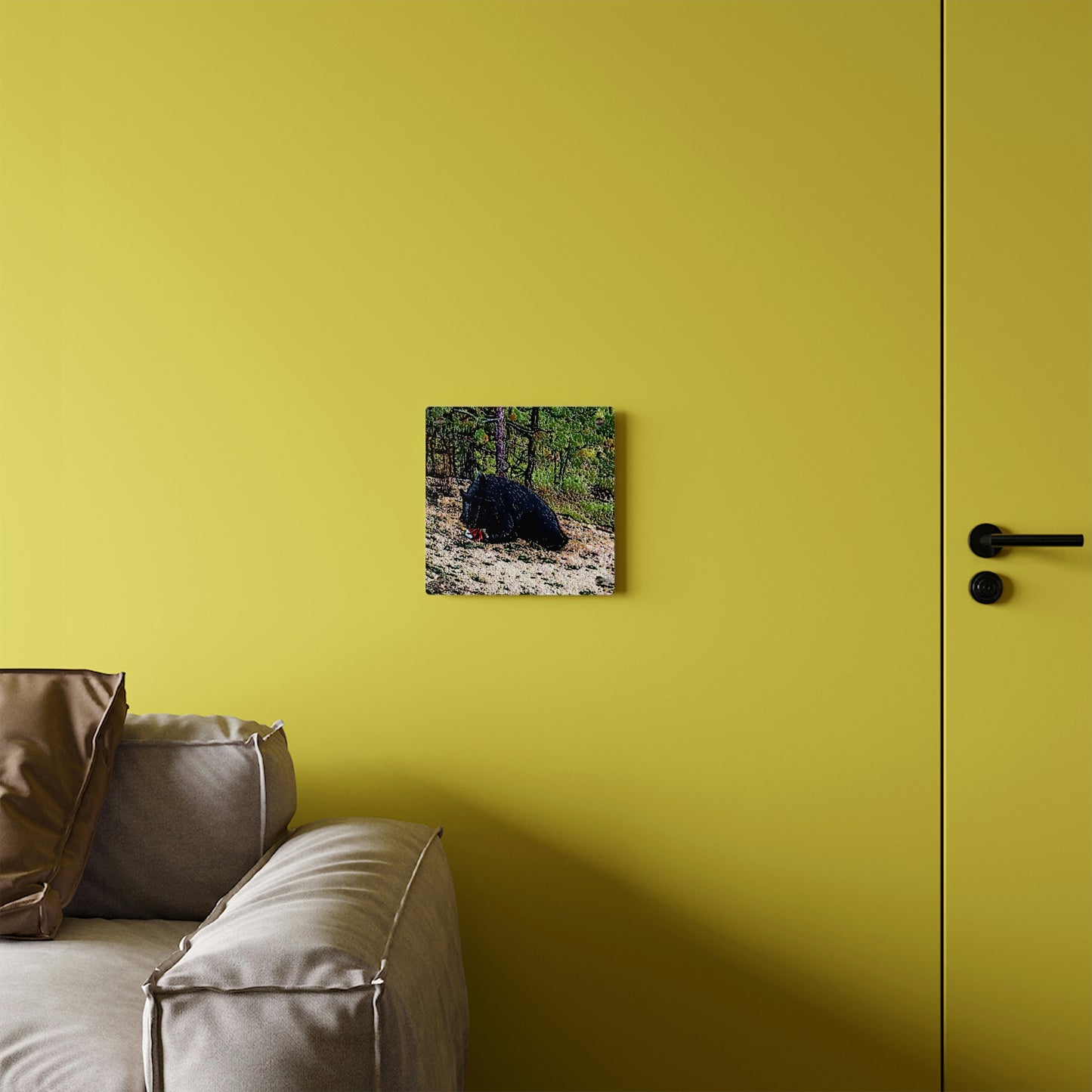 Acrylic Wall Art Panels ... RCY: "Rhett Creek Yogi ... '500 Lbs Of Autumn Season Hunger' ..."  ... September 2022 ... Central Idaho ... Original Works ...