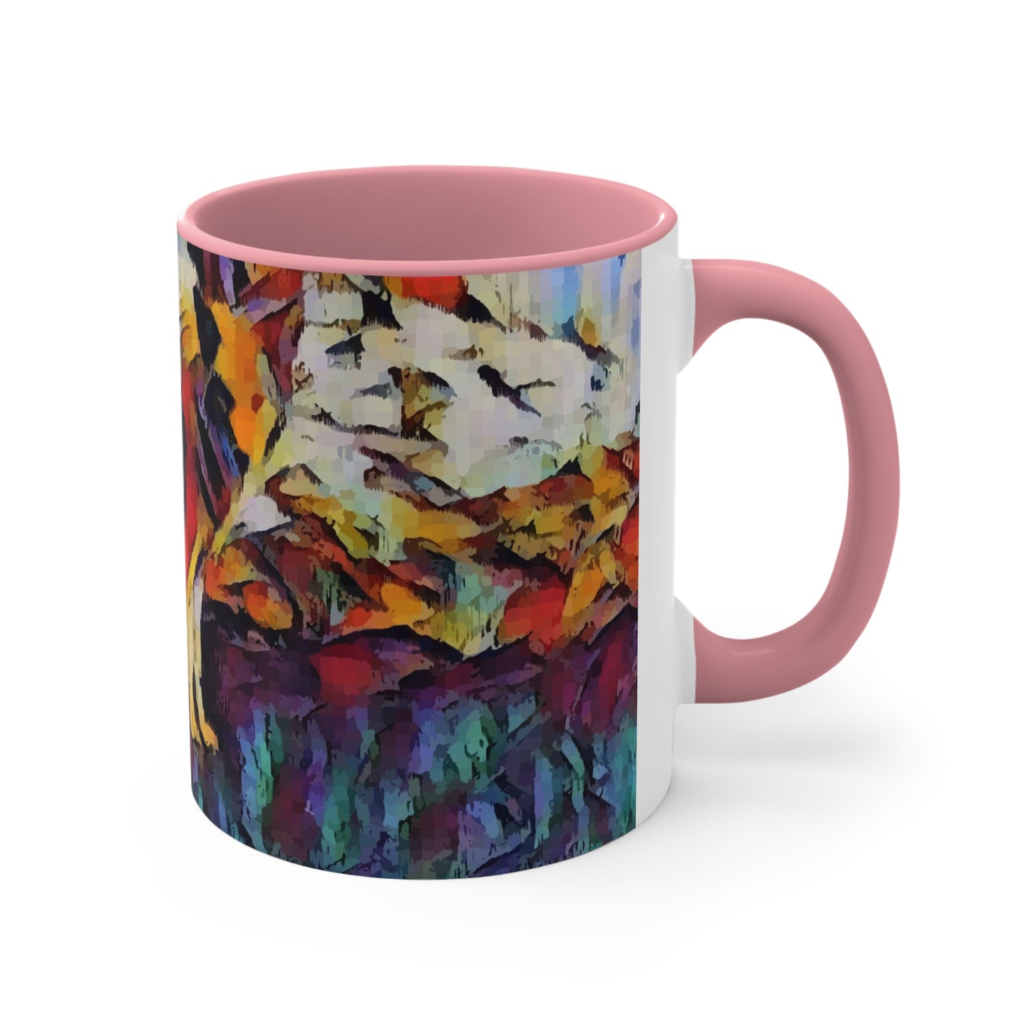 Accent Coffee Mug, 11oz ... Coyote ... "Yosemite Valley: Circa May23 ... KPH Base Photo" ... Original Works ...
