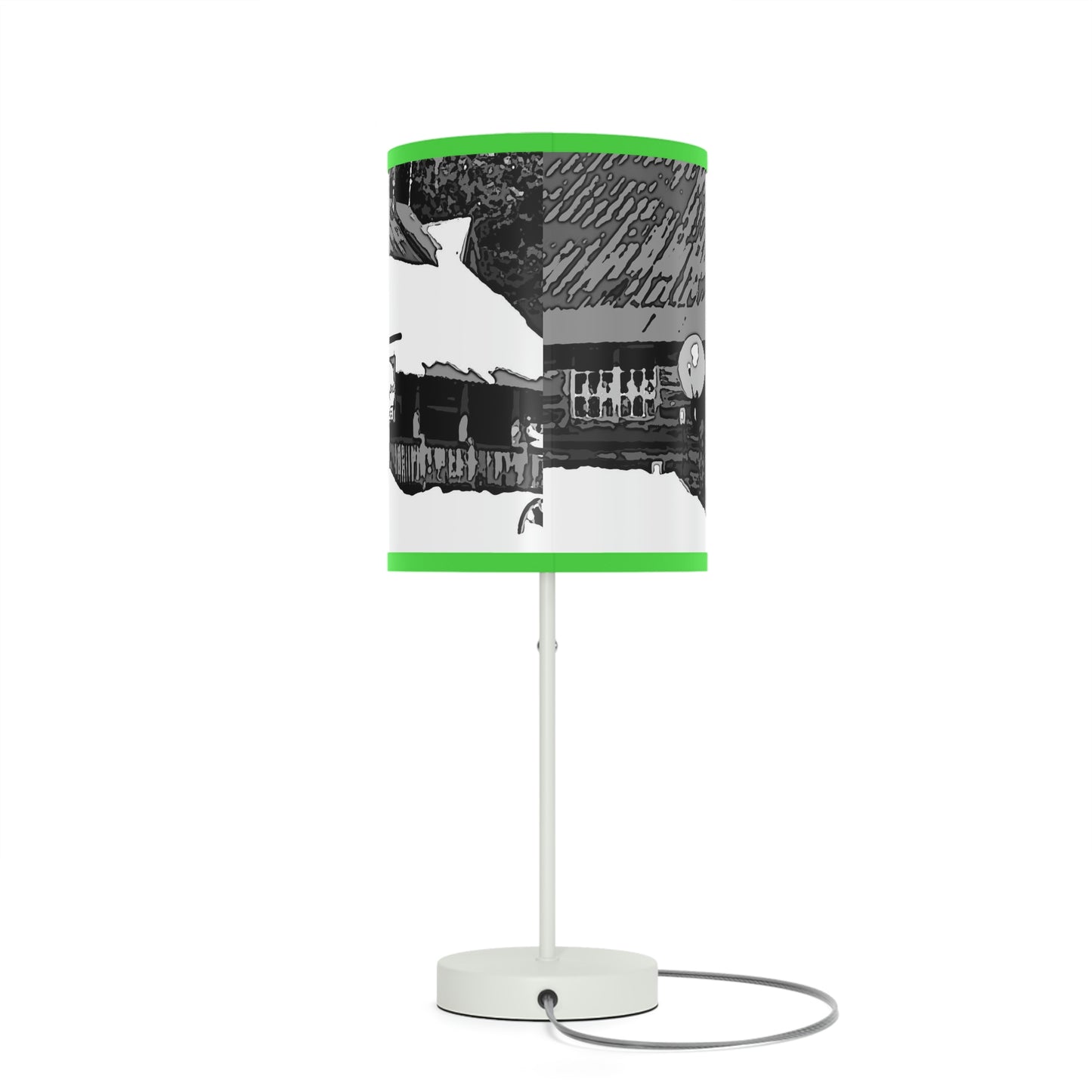 Lamp on a Stand, US|CA plug ... A Beautiful Lodge & Back-Country Outfitter In A Mountain Town ... 'Dixie, Idaho, November 2022' ... Original Works ...