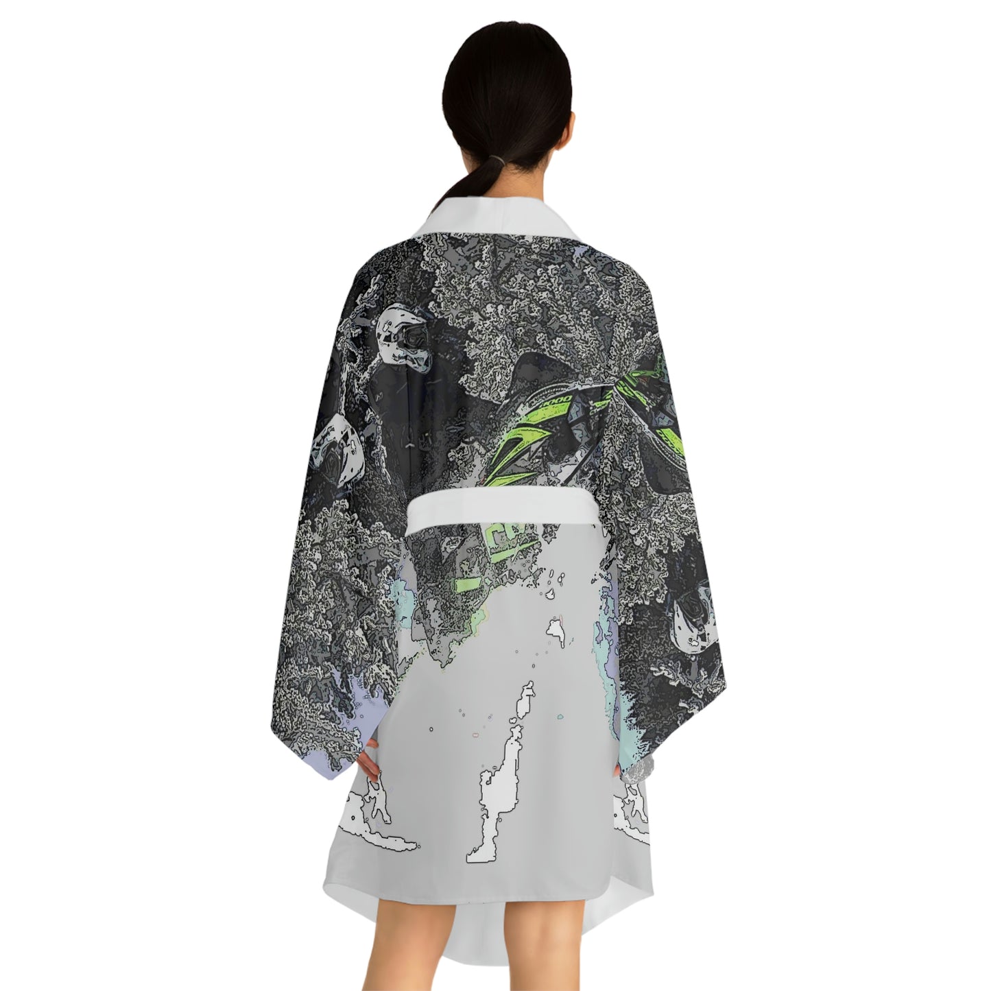 Long Sleeve Kimono Robe ... Come Fly With The Professionals ... CIP-Airways ... 'Getting-Er-Done' ... Original Works ... December 2022 ...