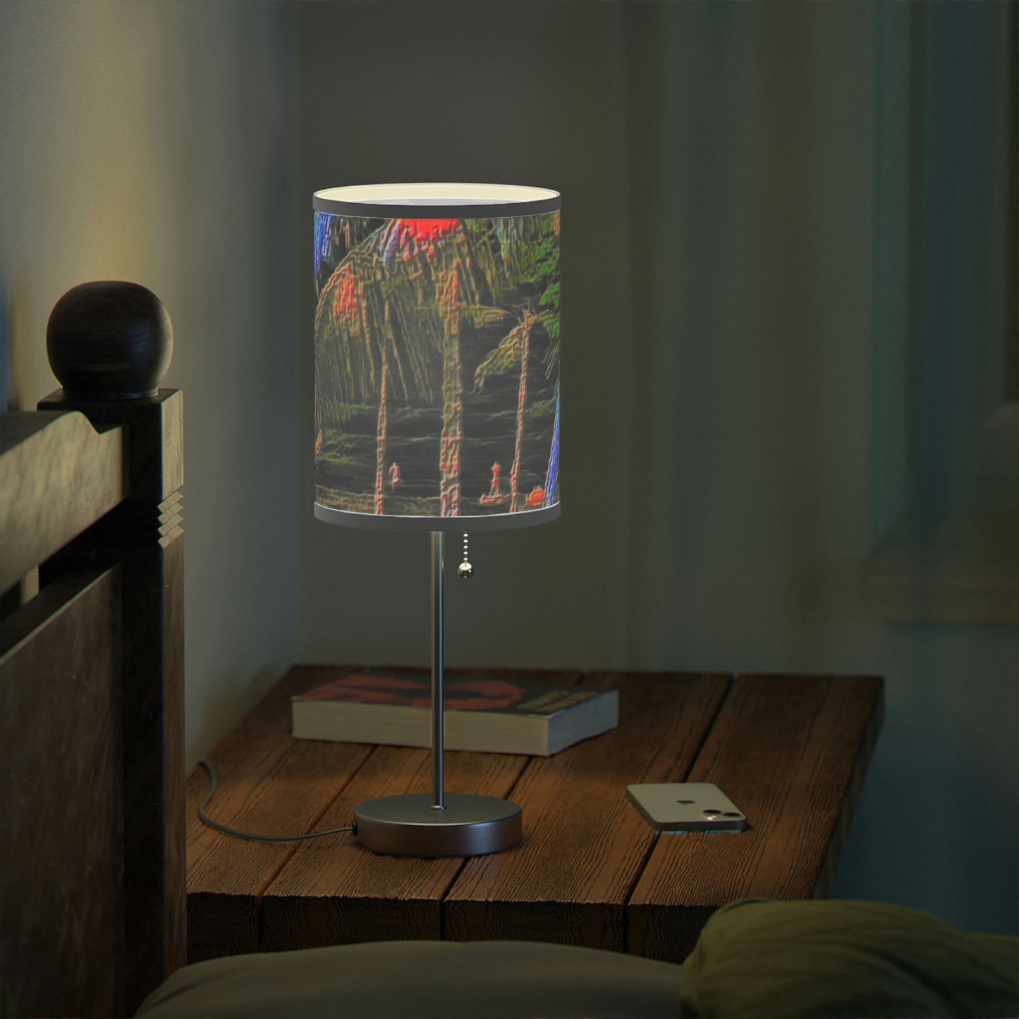 Lamp on a Stand, US|CA plug ... "The Royal Hawai'ian: Waikiki Beach_Beach" ... Honolulu, HI ... Ocotber 2014 (Halloween) ... Original Works ...