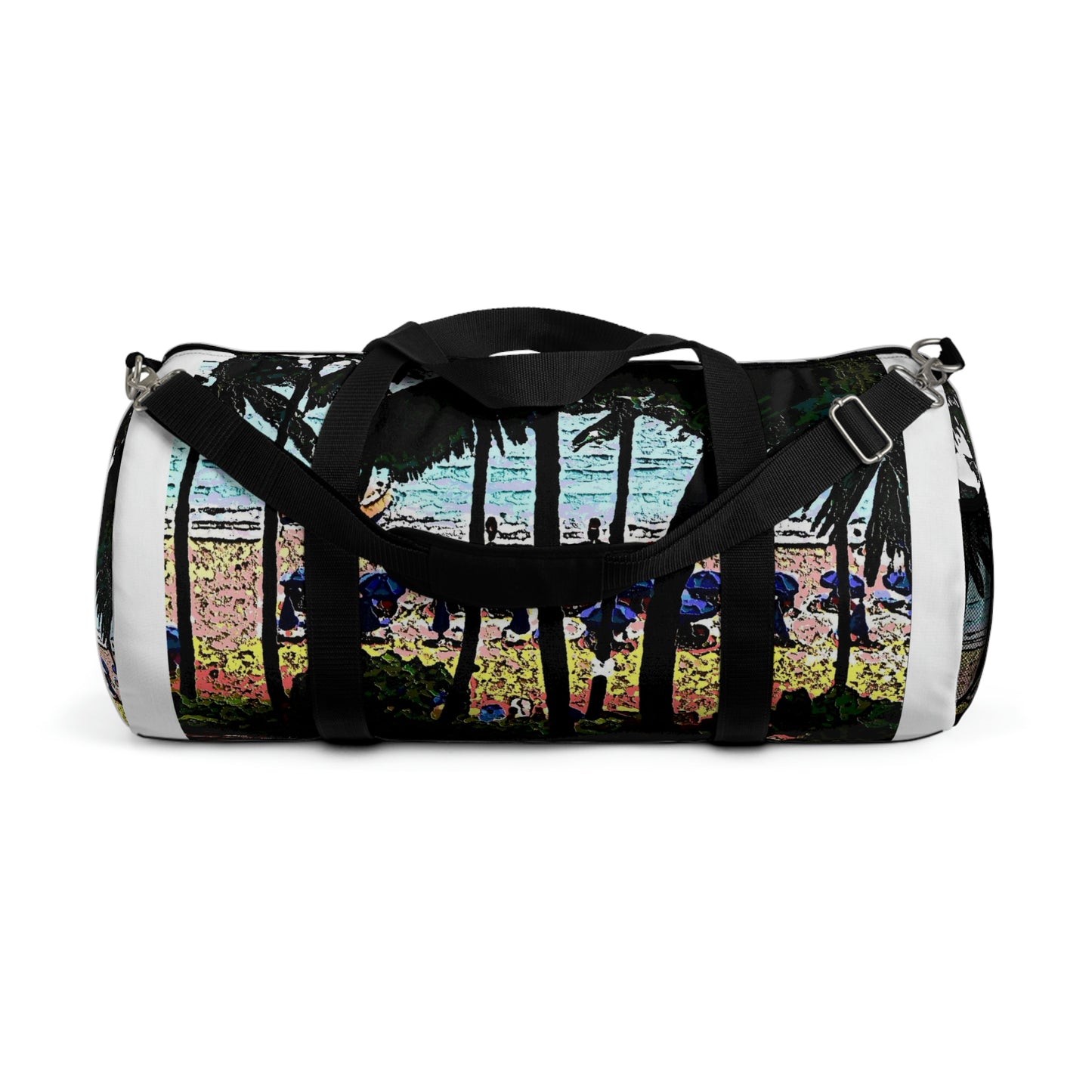 Duffel Bag ... "A Beautiful Beach Amongst The Palms" ... The Outrigger Waikiki, Honolulu, Oahu ... Original Works ...