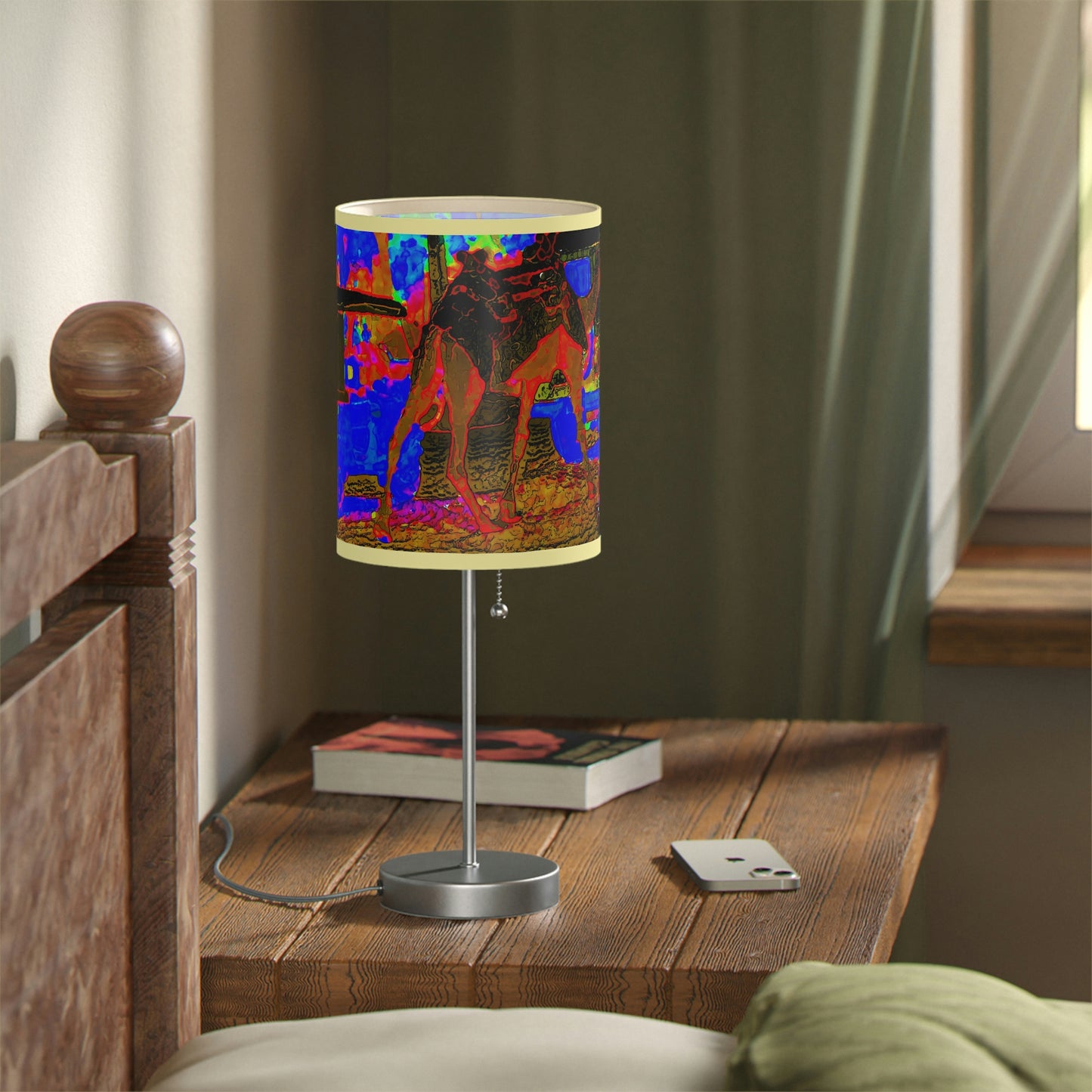 Lamp on a Stand, US|CA plug ... "Truckin'-Up-To-Buffalo ... 'Oops - Wrong Country' ... Truckin'-Up-To-New Delll -'E' ... " ... (Delhi, India) ... 5July2007. Original Works ...