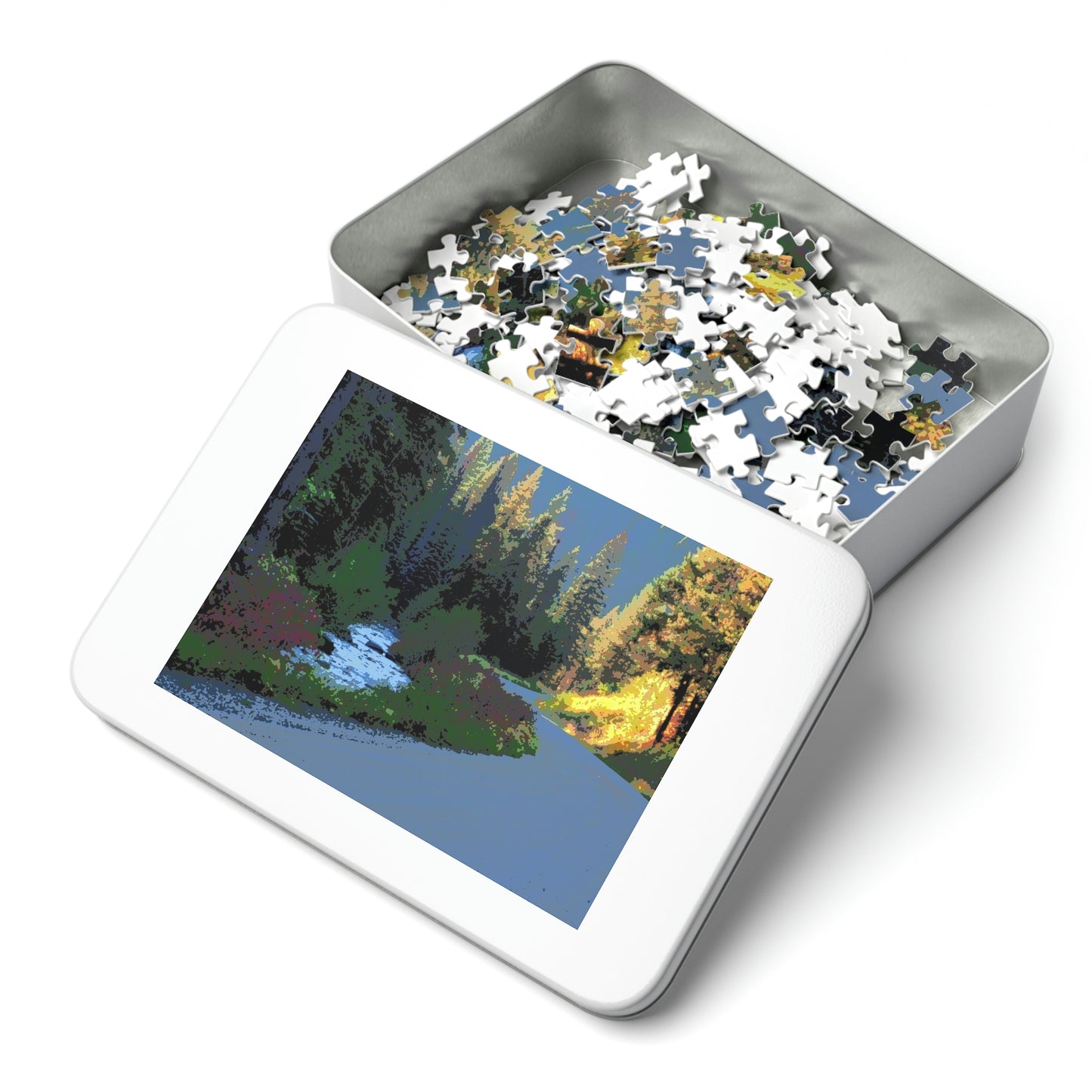 Jigsaw Puzzle (30, 110, 252, 500,1000-Piece) ... Piece-By-Piece ... "Count The Hours & Enjoy The Colors..!" ... Original Works: Phots' Photo: Les Objets D'Art ...