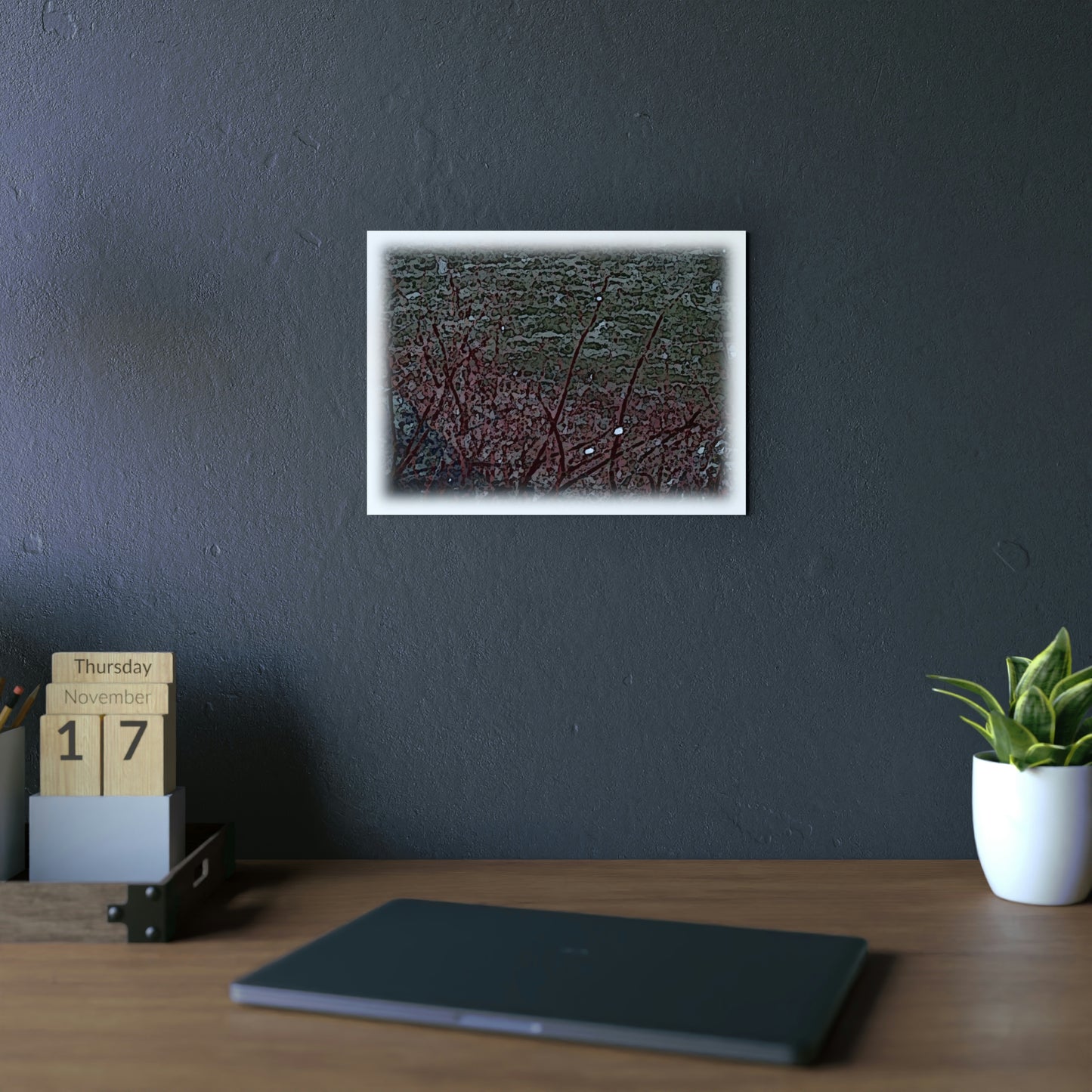 Aluminum Composite Panels ... Cornus Stolonifera: 'Red Osier Dogwood' ... "Down By The River" ... Noth Fork Clearwater River, Trappers Creek Area, Idaho ... May 2022 ... Original Works ...