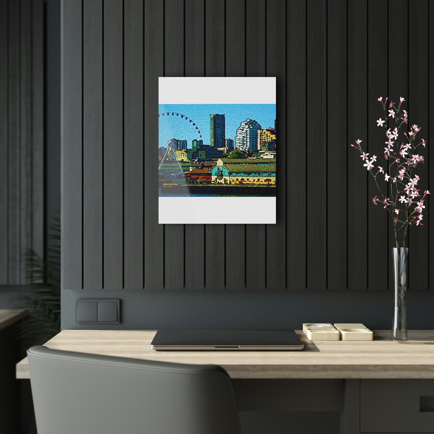 Acrylic Prints ... That Classic Wheel ... 'Seattle's Wheel' ... & An Old Classic Waterside Vendors ...  'Family Archives' ... Original Works ...